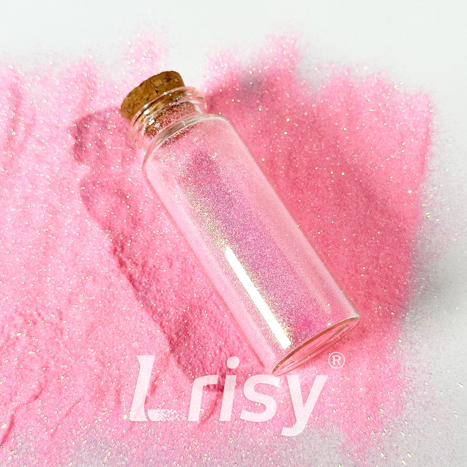 0.1mm Extra Fine Golden Highlighting Iridescent Dream Light Pink Glitter 1809