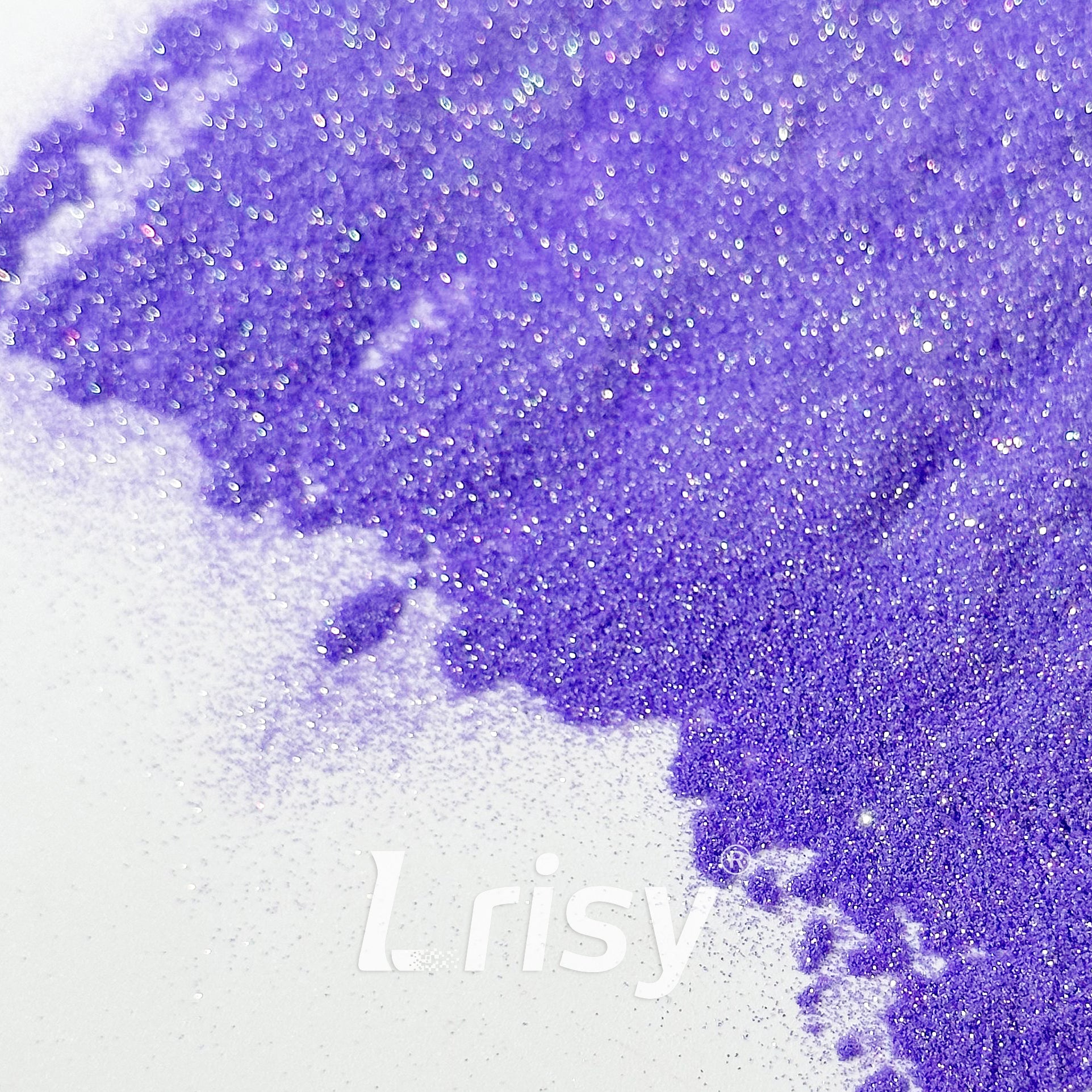 0.1mm Extra Fine Golden Highlighting Iridescent Purple Glitter 1811