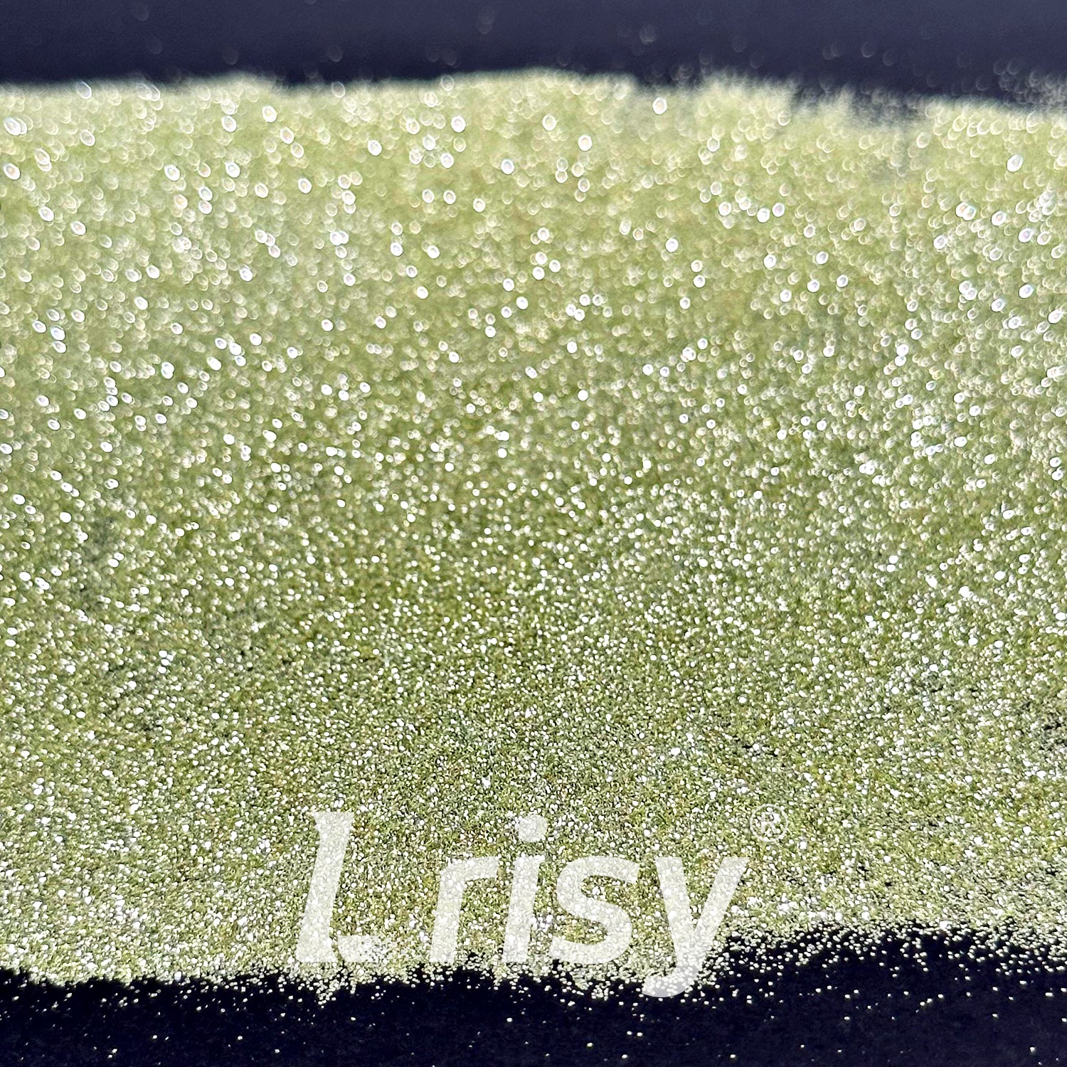 0.2mm Solvent Resistance Crystal Light Green Pure Color Glitter GH8513AC