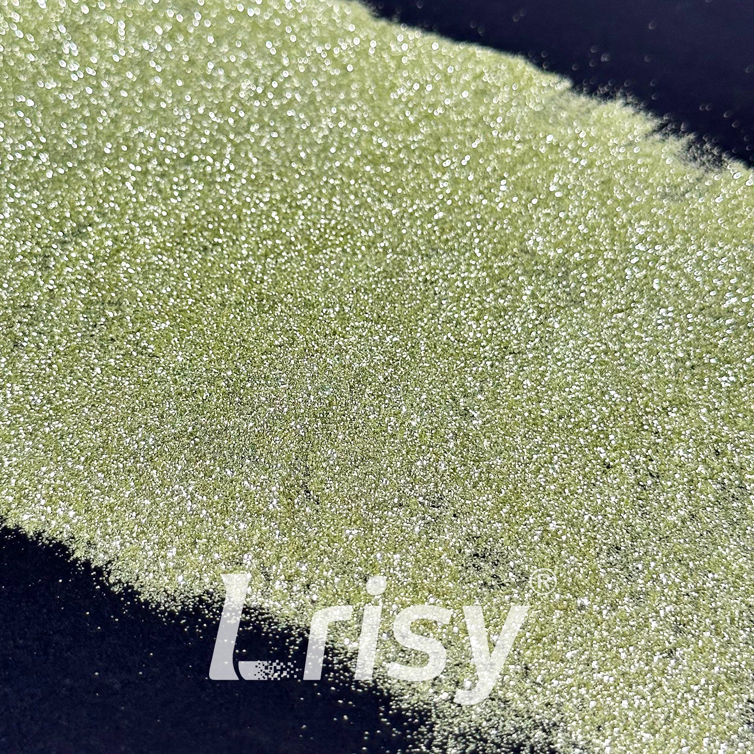 0.2mm Solvent Resistance Crystal Light Green Pure Color Glitter GH8513AC