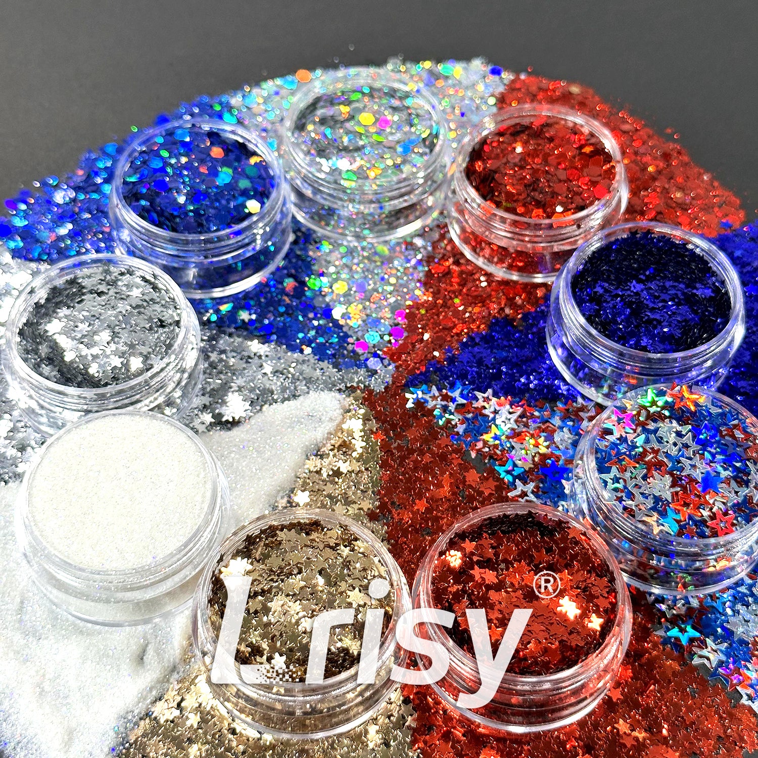 2024 Lrisy Independence Day Glitter Special Set 9 Colors