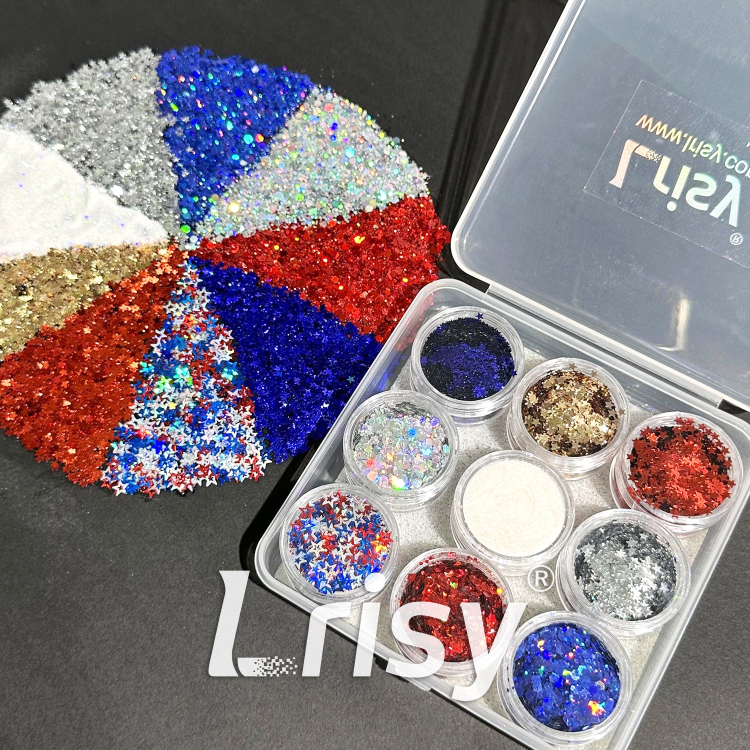 2024 Lrisy Independence Day Glitter Special Set 9 Colors