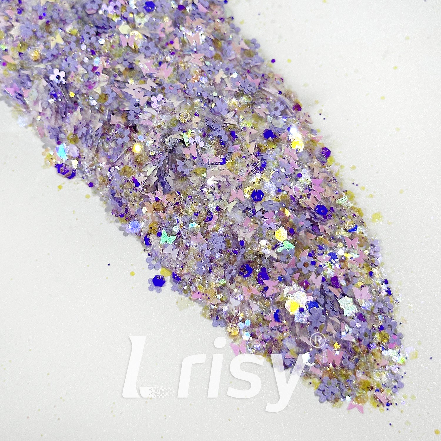 Purple Dream Garden Custom Mixed Glitter WAL654
