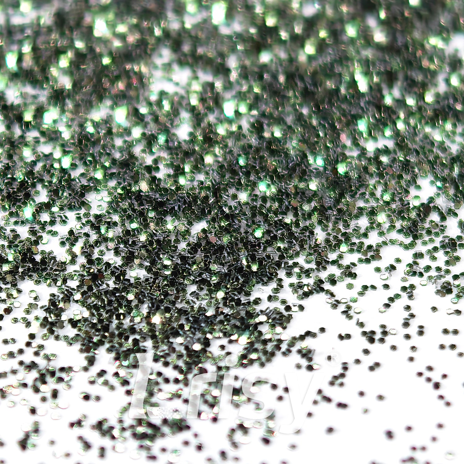 0.2mm Olive Green Pure Color Glitter B01006