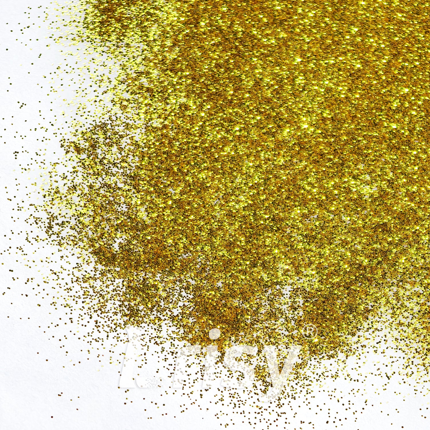 0.2mm Yellow Gold Pure Color Glitter B0203