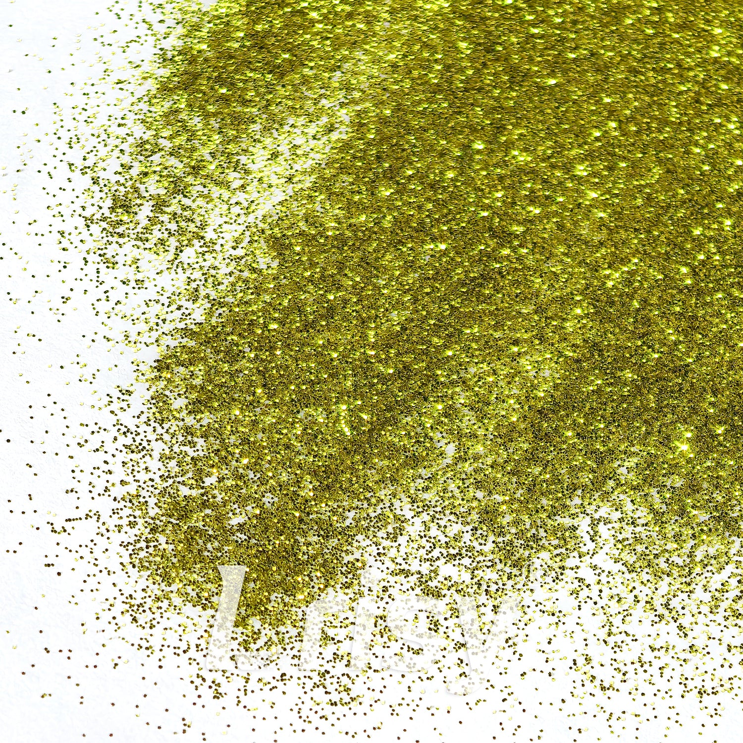 0.2mm Green Gold Pure Color Glitter B0203A