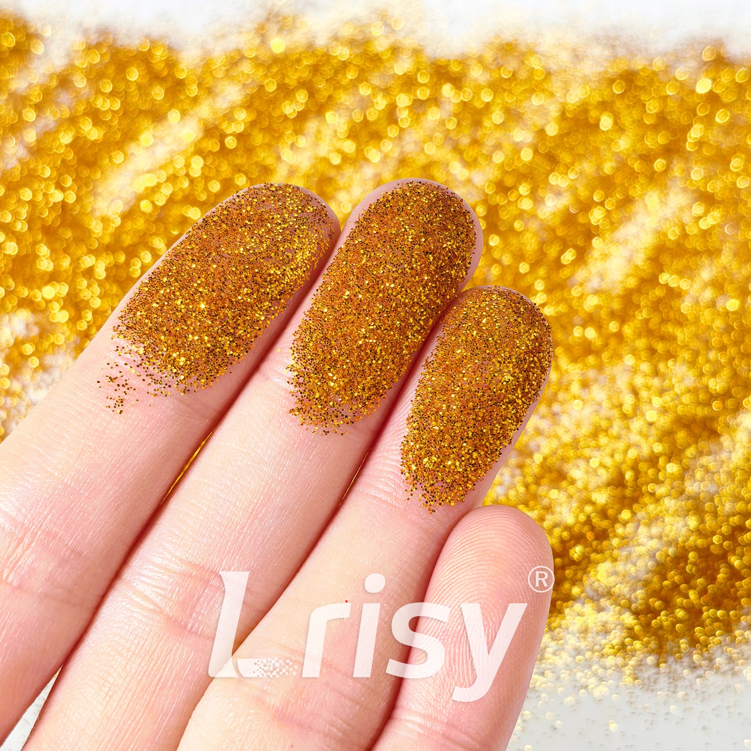 0.2mm Orange Gold Pure Color Glitter B0204