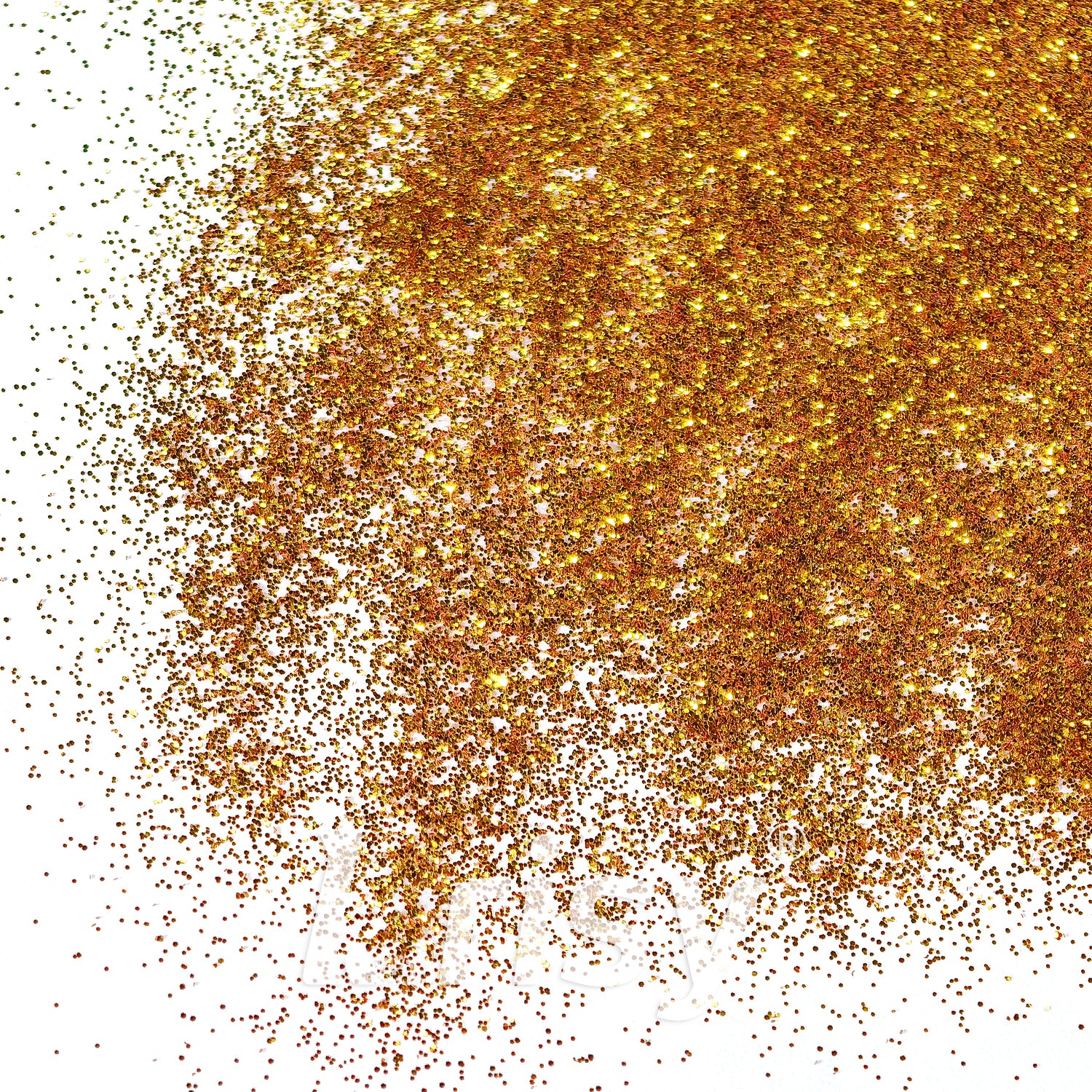 0.2mm Red Gold Pure Color Glitter B0208