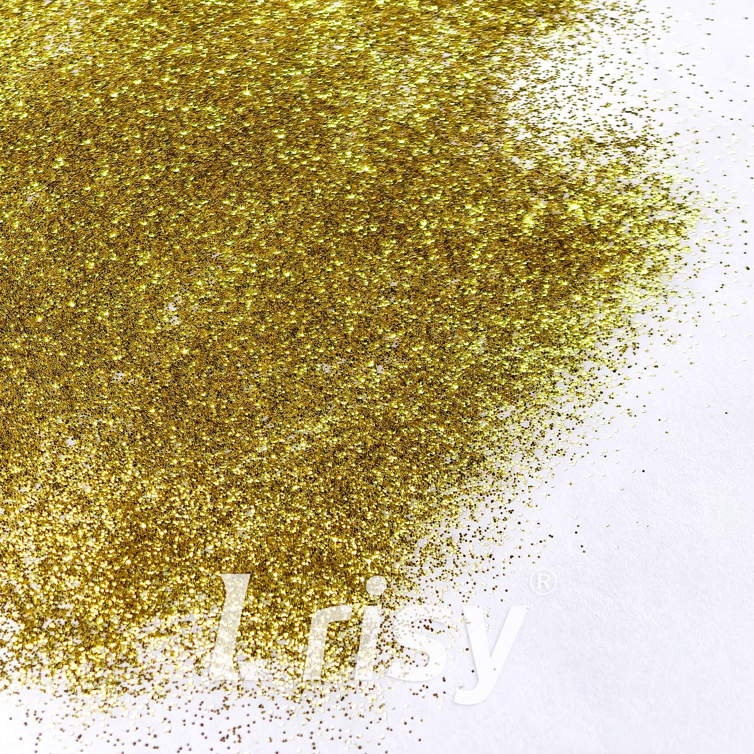 0.2mm Light Green Gold Pure Color Glitter B0211