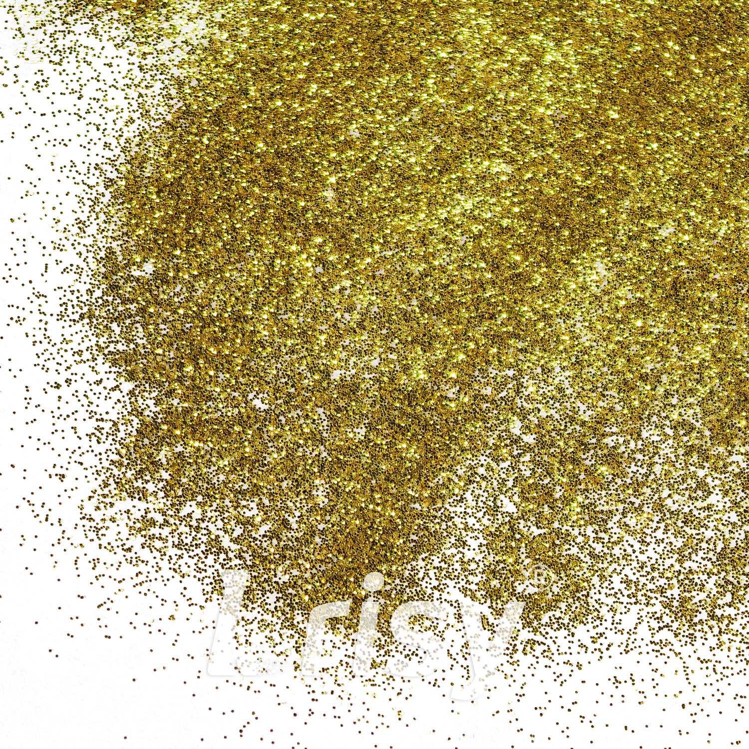 0.2mm Light Green Gold Pure Color Glitter B0211