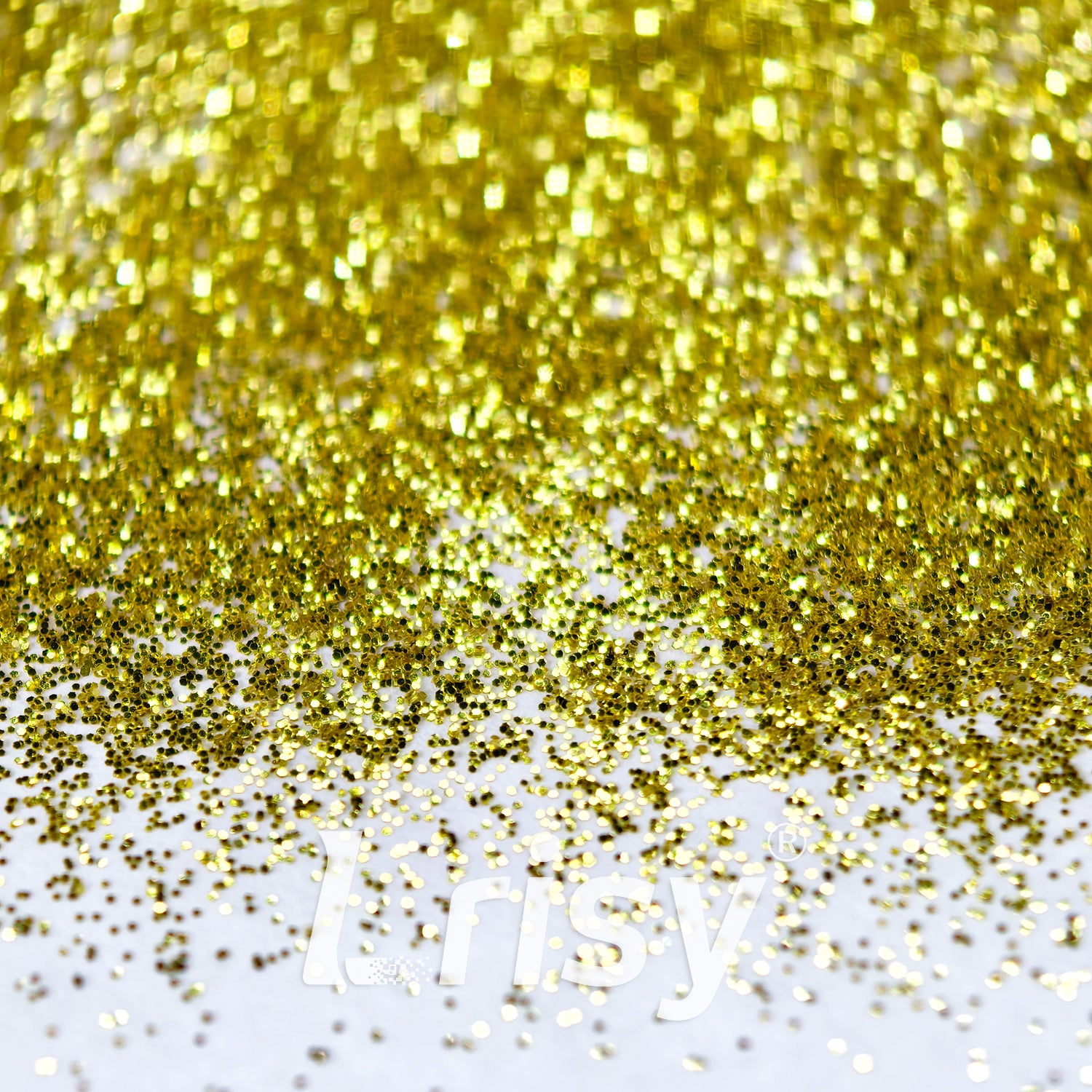 0.2mm Light Green Gold Pure Color Glitter B0211