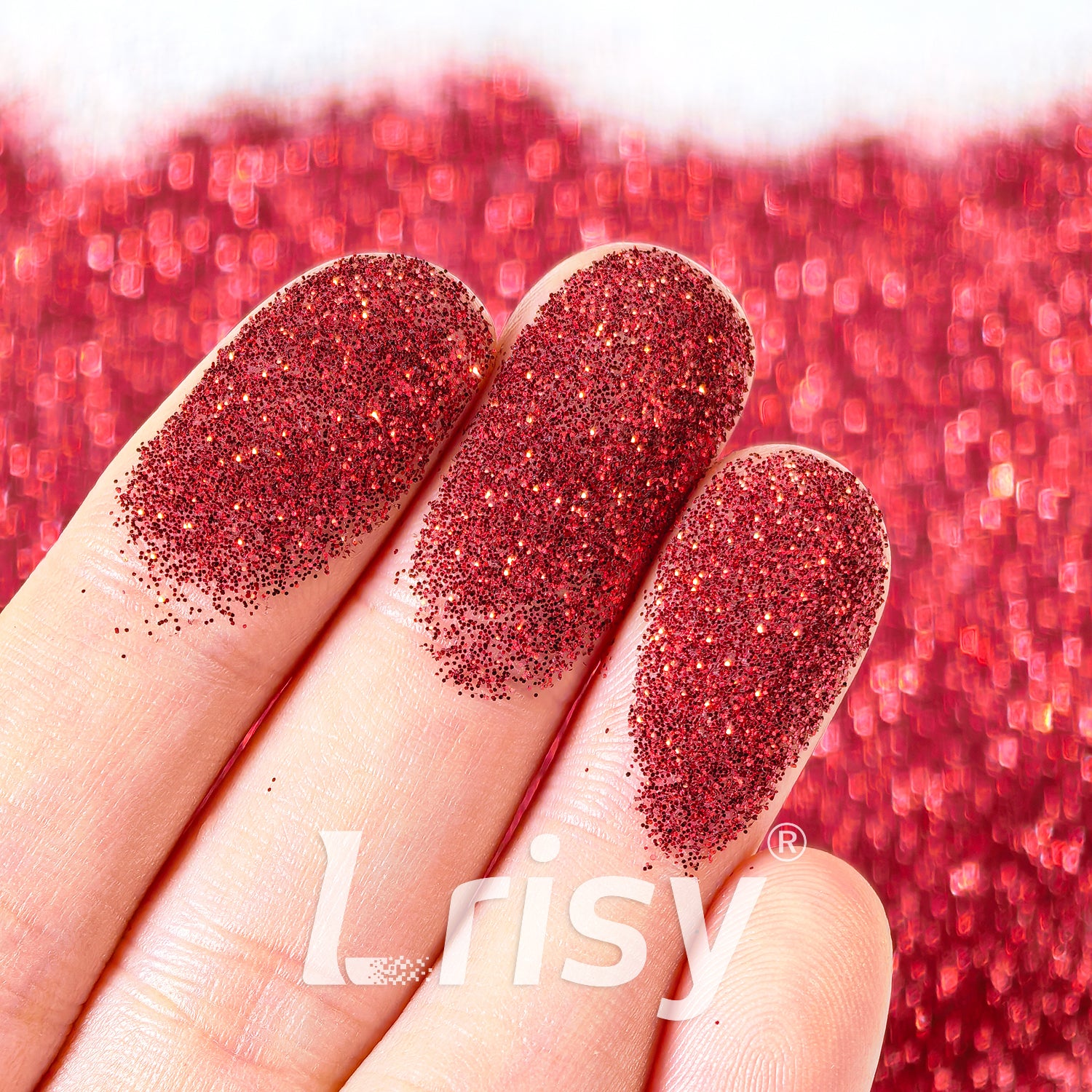 0.2mm Wine Red Pure Color Glitter B0304A