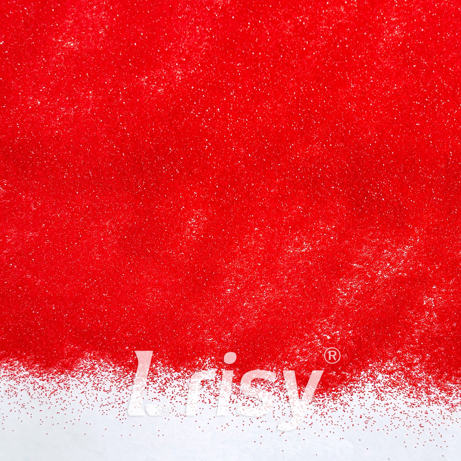 0.2mm Flag Red Pure Color Glitter B0309