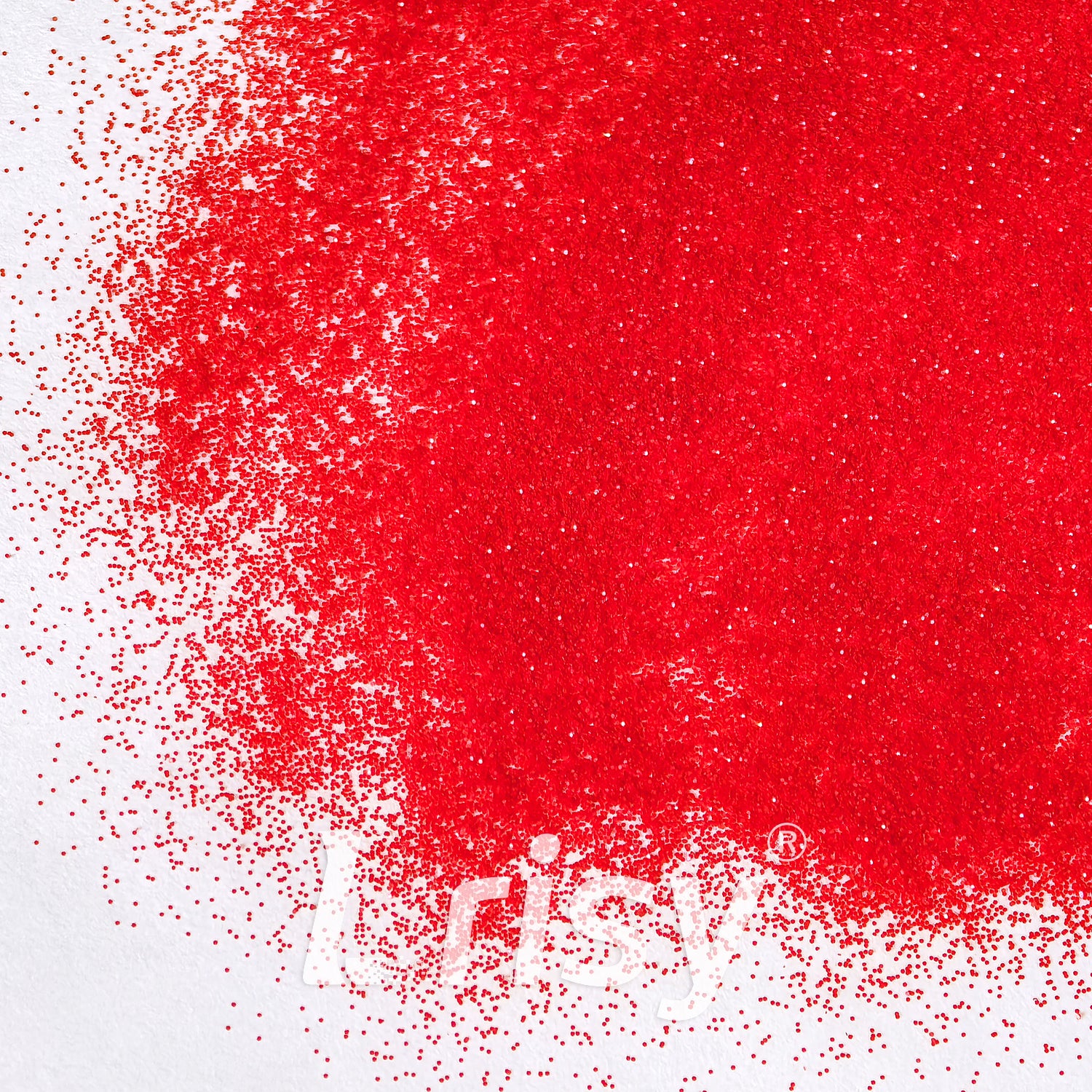 0.2mm Flag Red Pure Color Glitter B0309