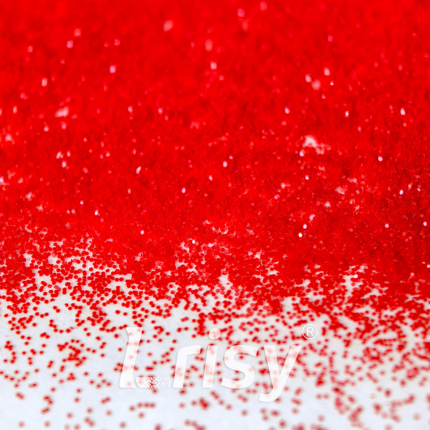 0.2mm Flag Red Pure Color Glitter B0309