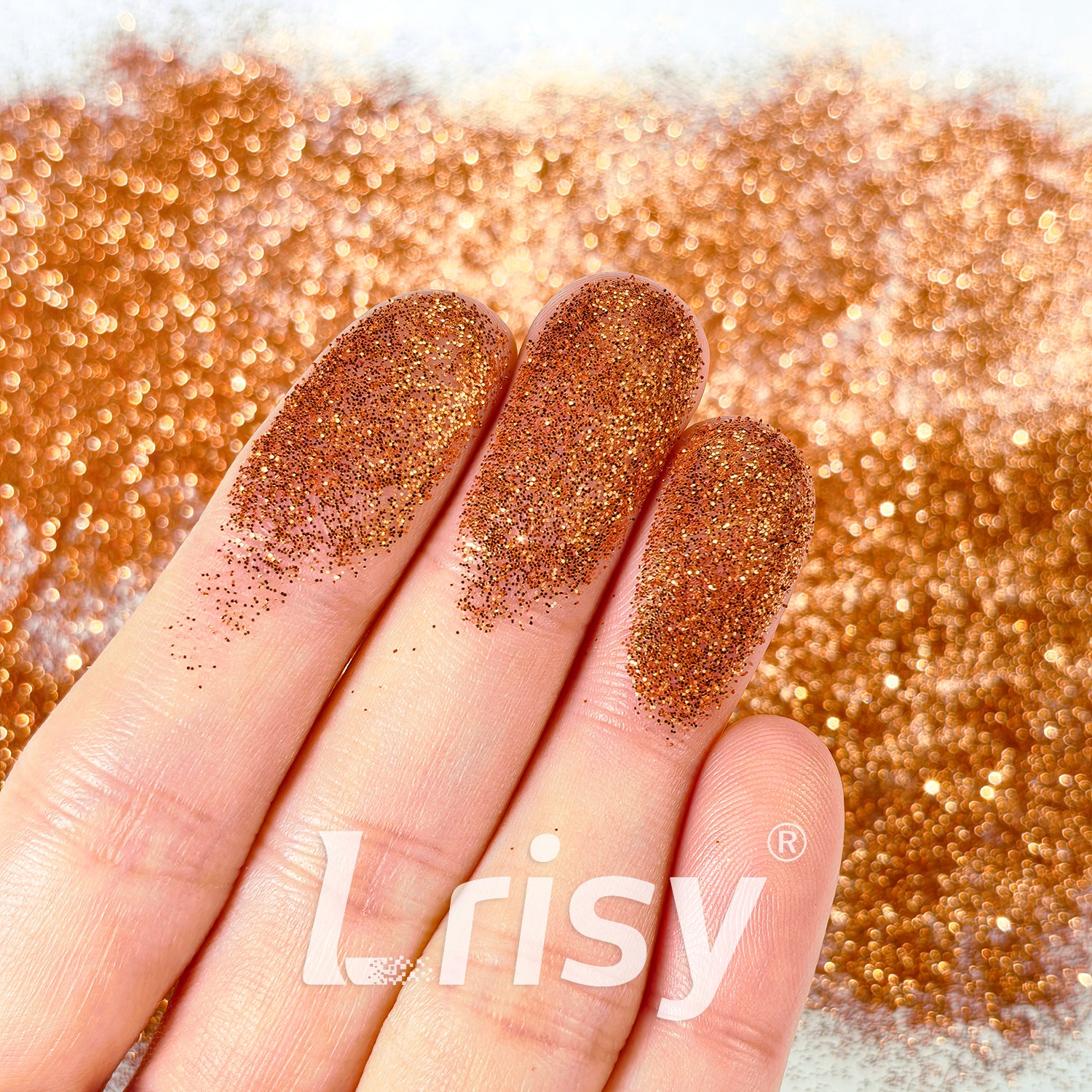 0.2mm Light Bronze Pure Color Glitter B0414