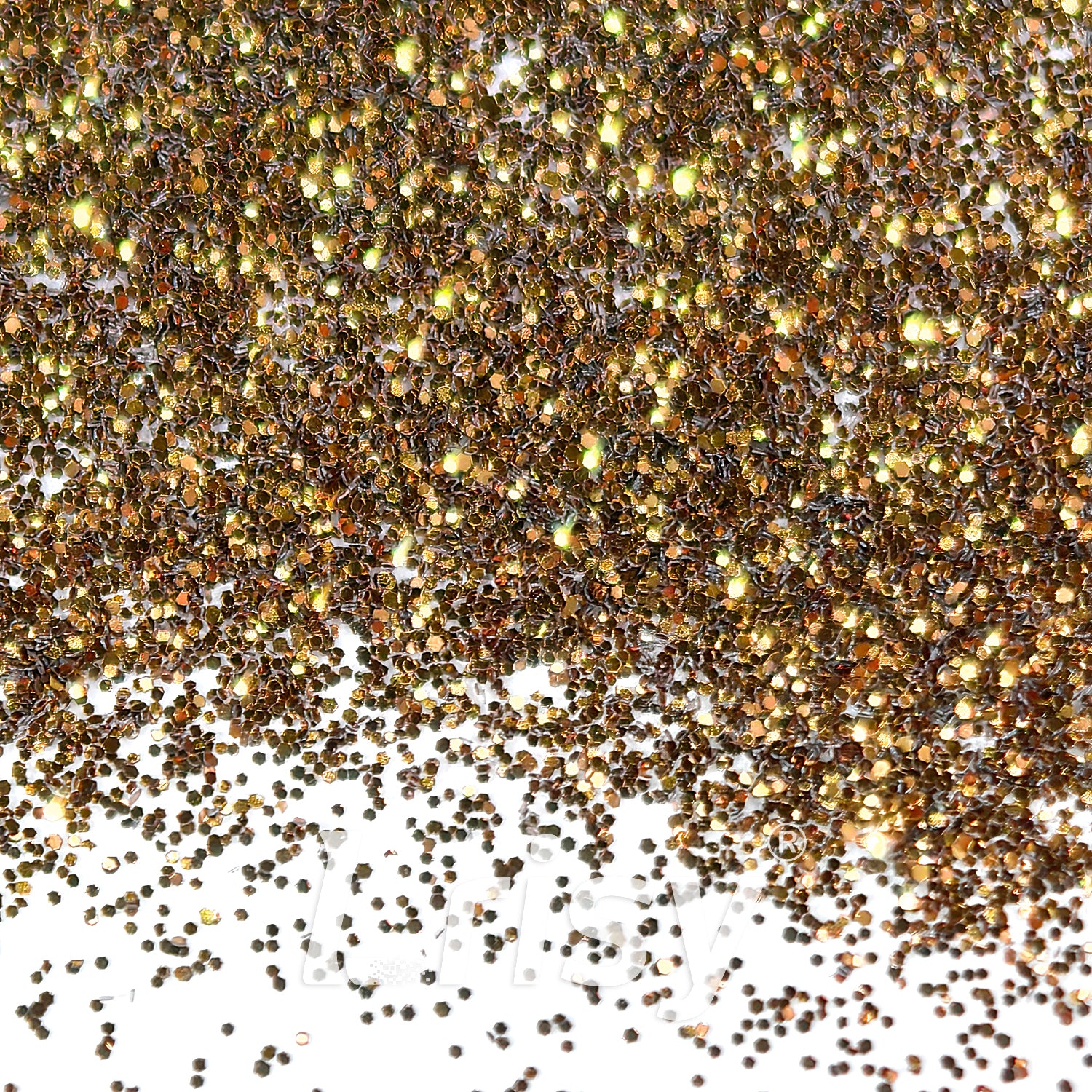 0.2mm Gold Brown(Coffe) Pure Color Glitter B0415