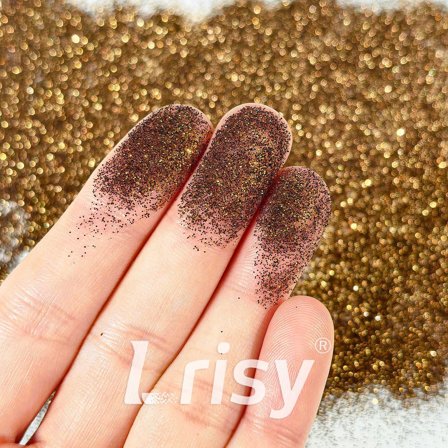 0.2mm Gold Brown(Coffe) Pure Color Glitter B0415