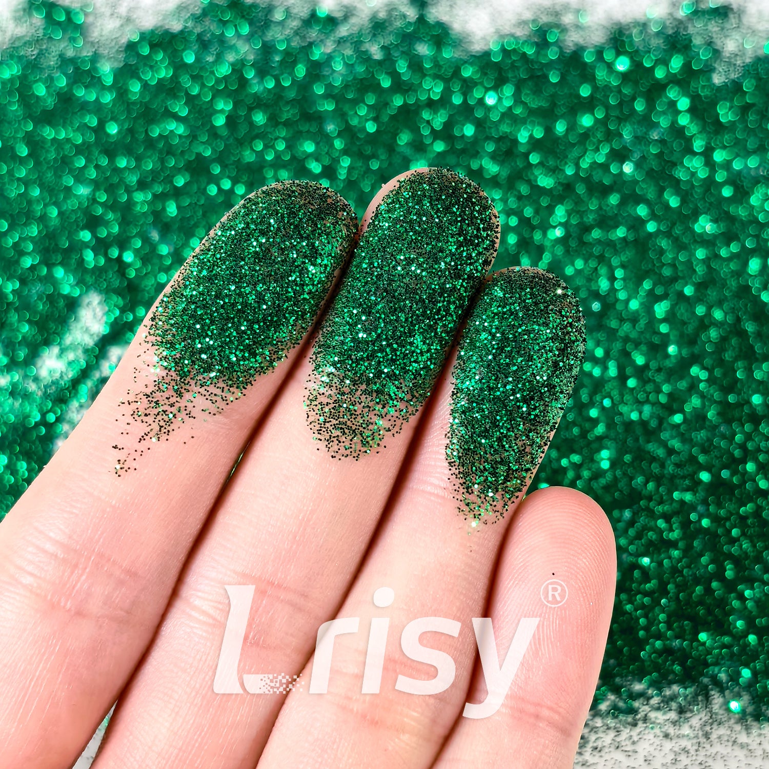 0.2mm Peacock Green Pure Color Glitter B0602