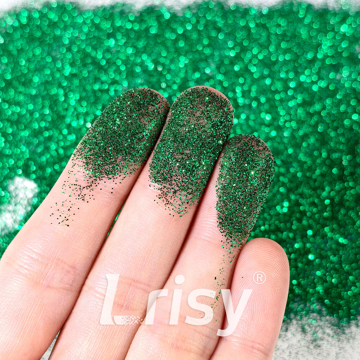 0.2mm Grass Green Pure Color Glitter B0603