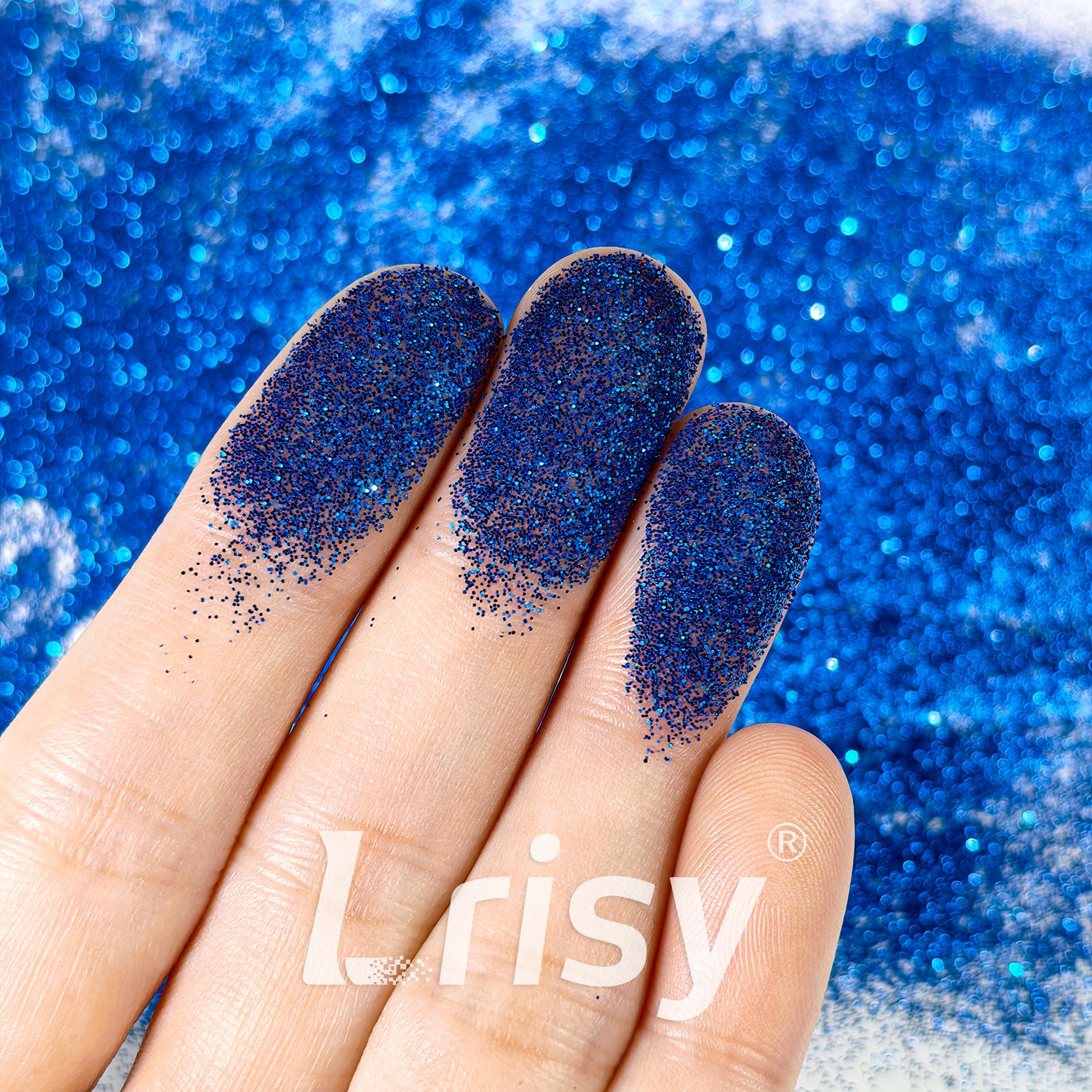 0.2mm Deep Blue Pure Color Glitter B0705A