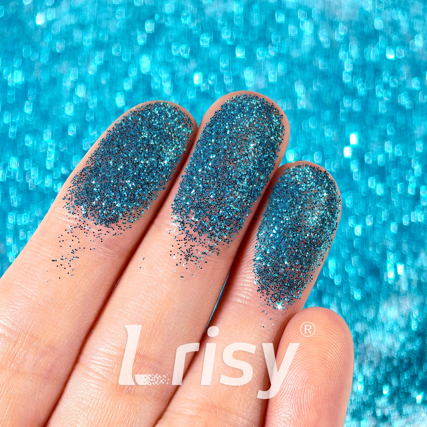 0.2mm Sea Blue Pure Color Glitter B0713