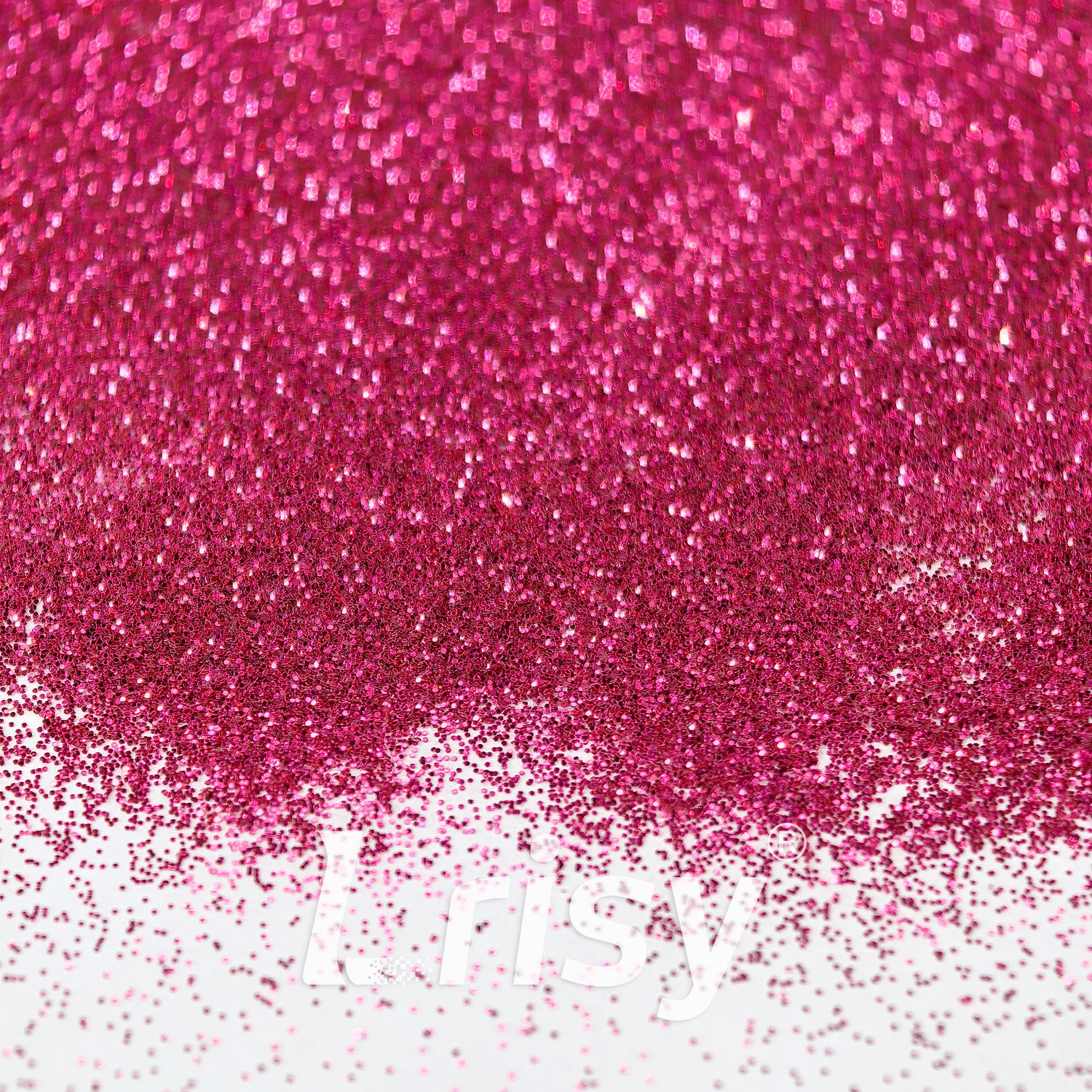 0.2mm Rose Red Pure Color Glitter B0907