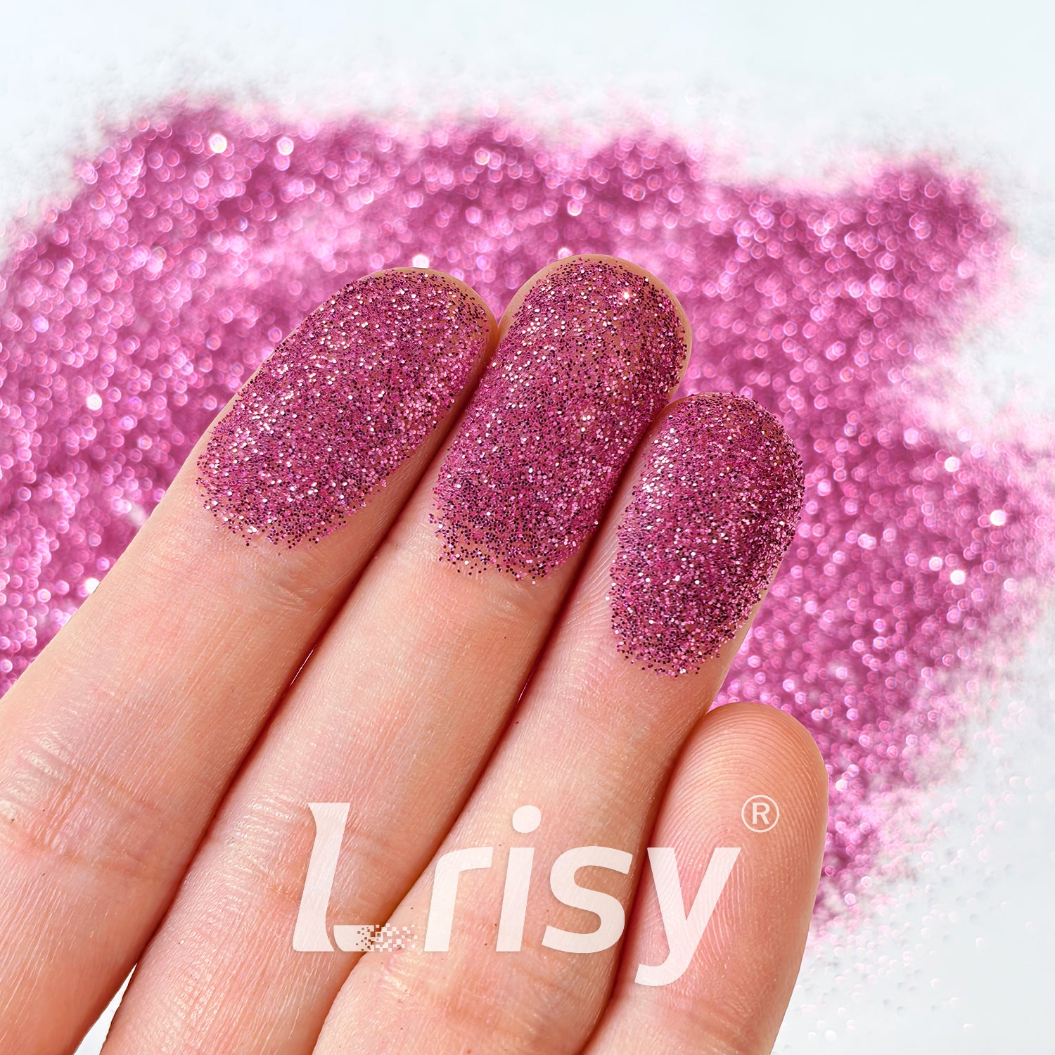 0.2mm Pink Pure Color Glitter B0908