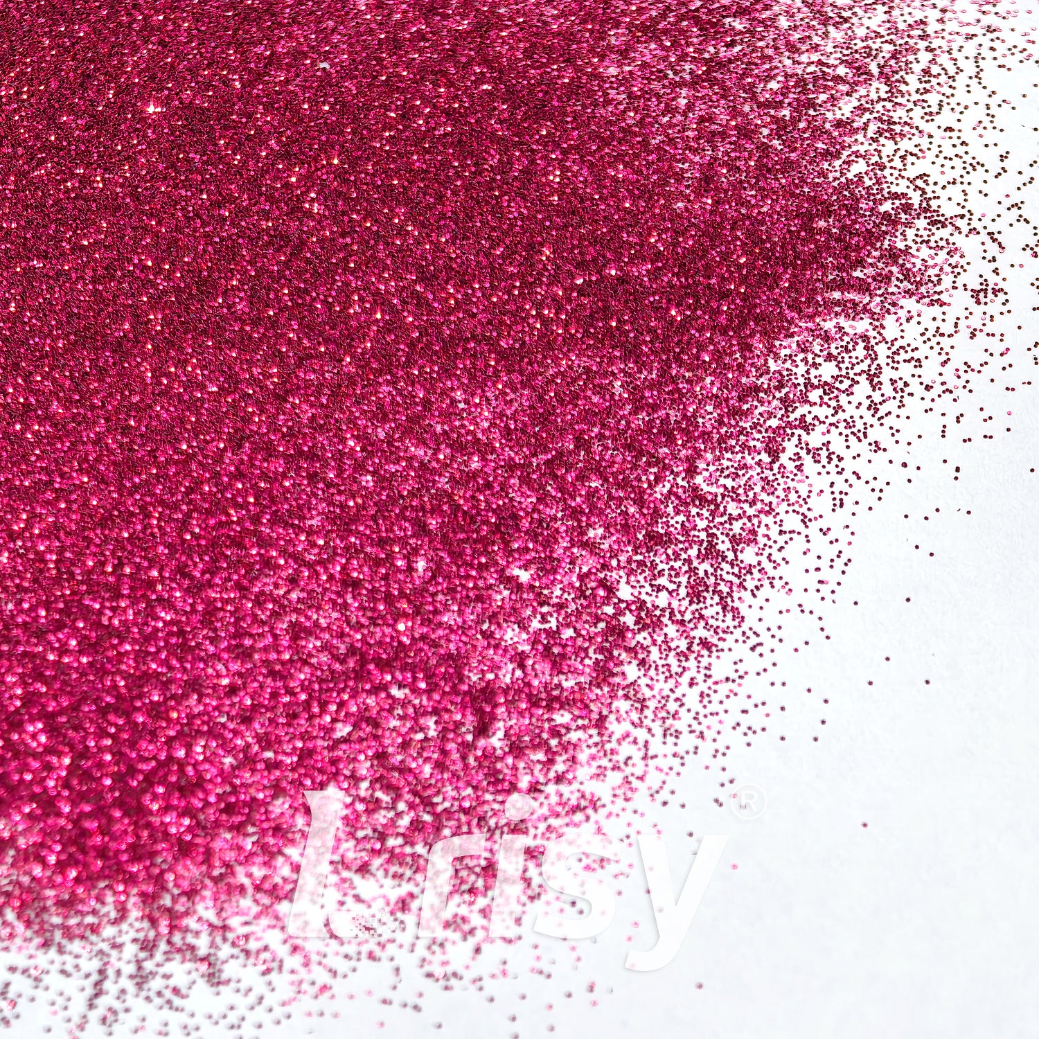 0.2mm Rose Red Pure Color Glitter B0912