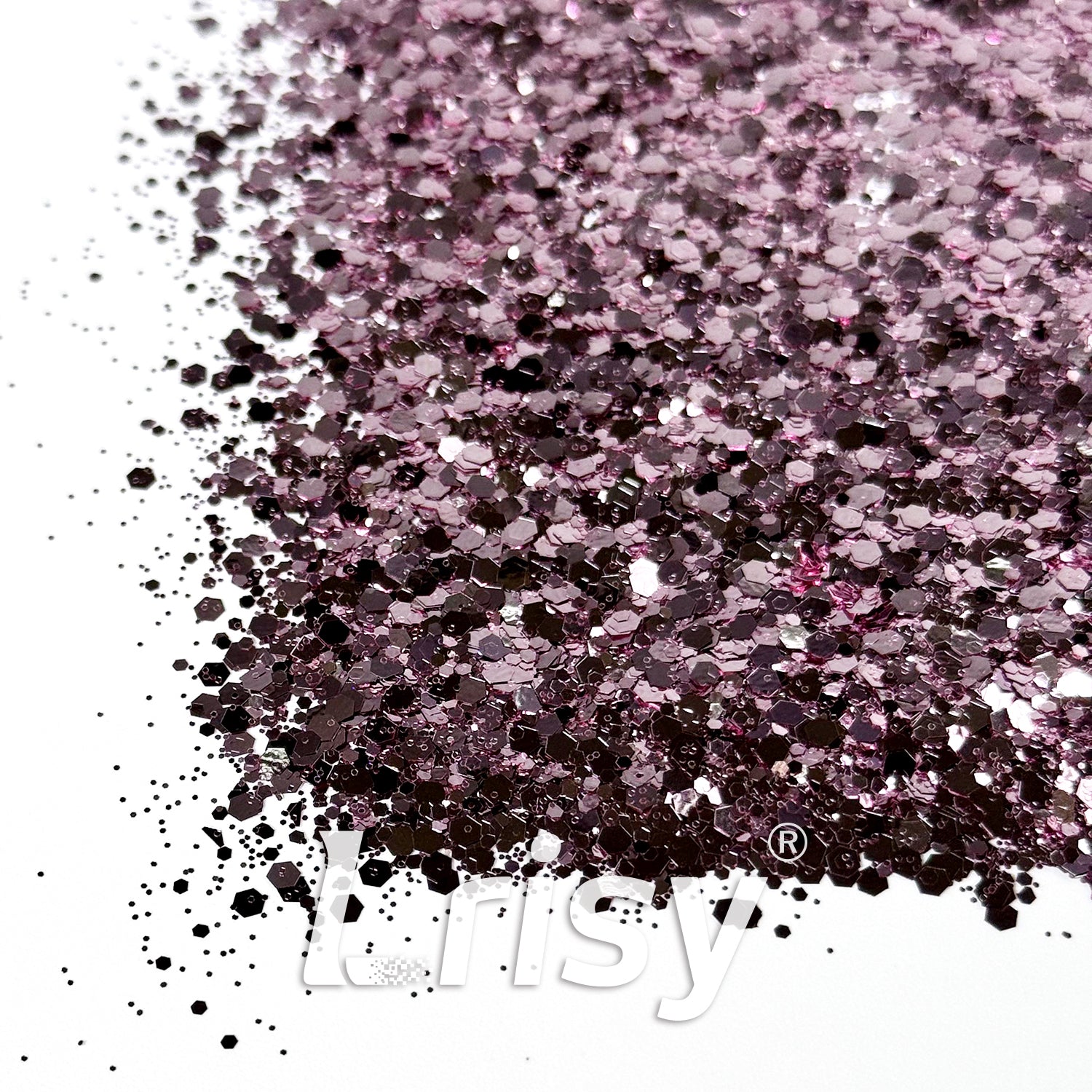 General Mixed Solvent Resistance Crystal Rose Pink Pure Color Glitter GH8509AC