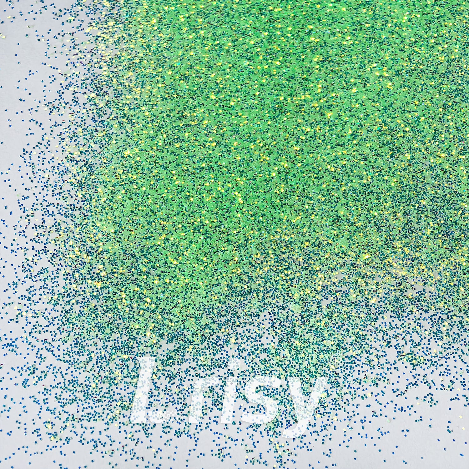 0.2mm High Brightness Translucent Iridescent Green Glitter HB803