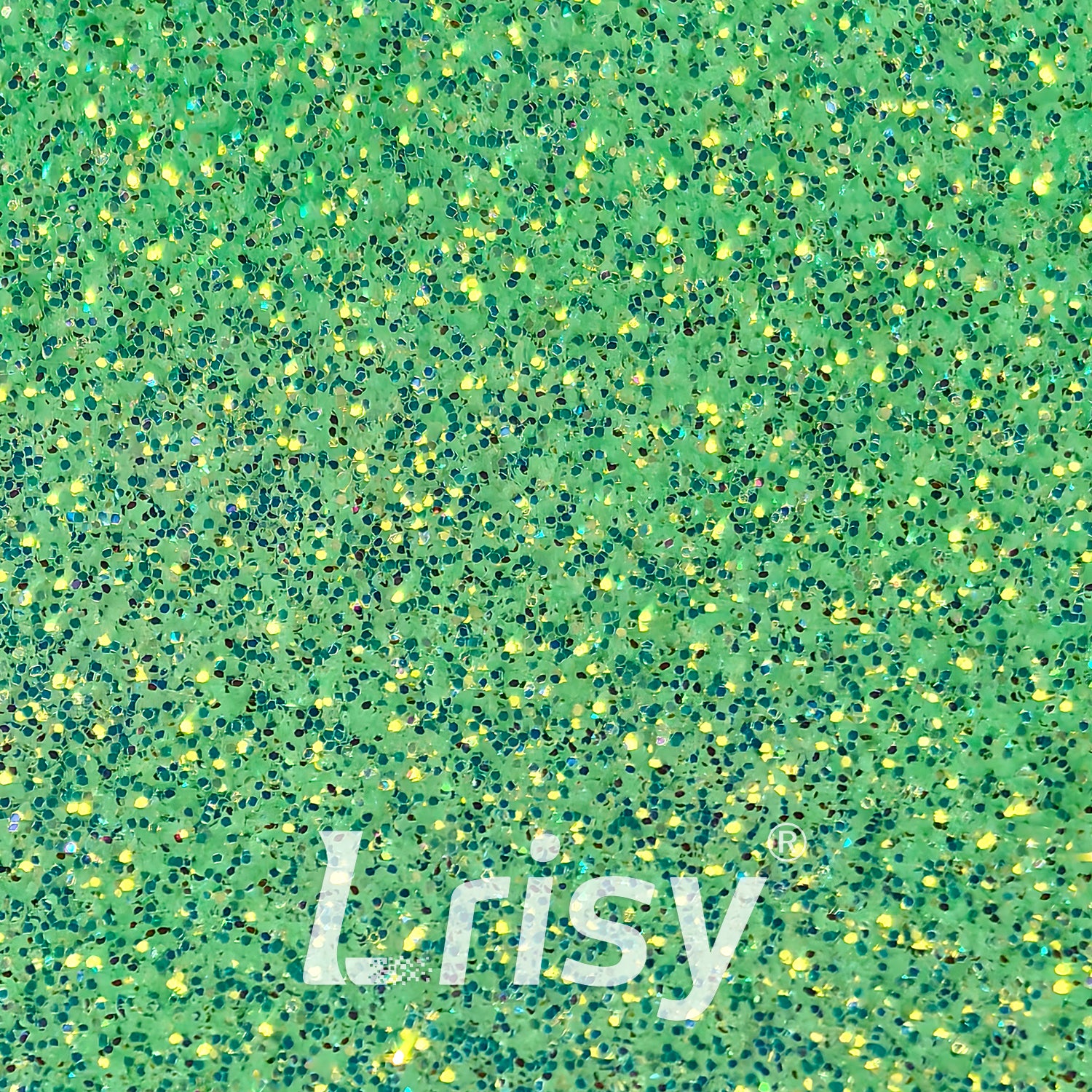 0.2mm High Brightness Translucent Iridescent Green Glitter HB803