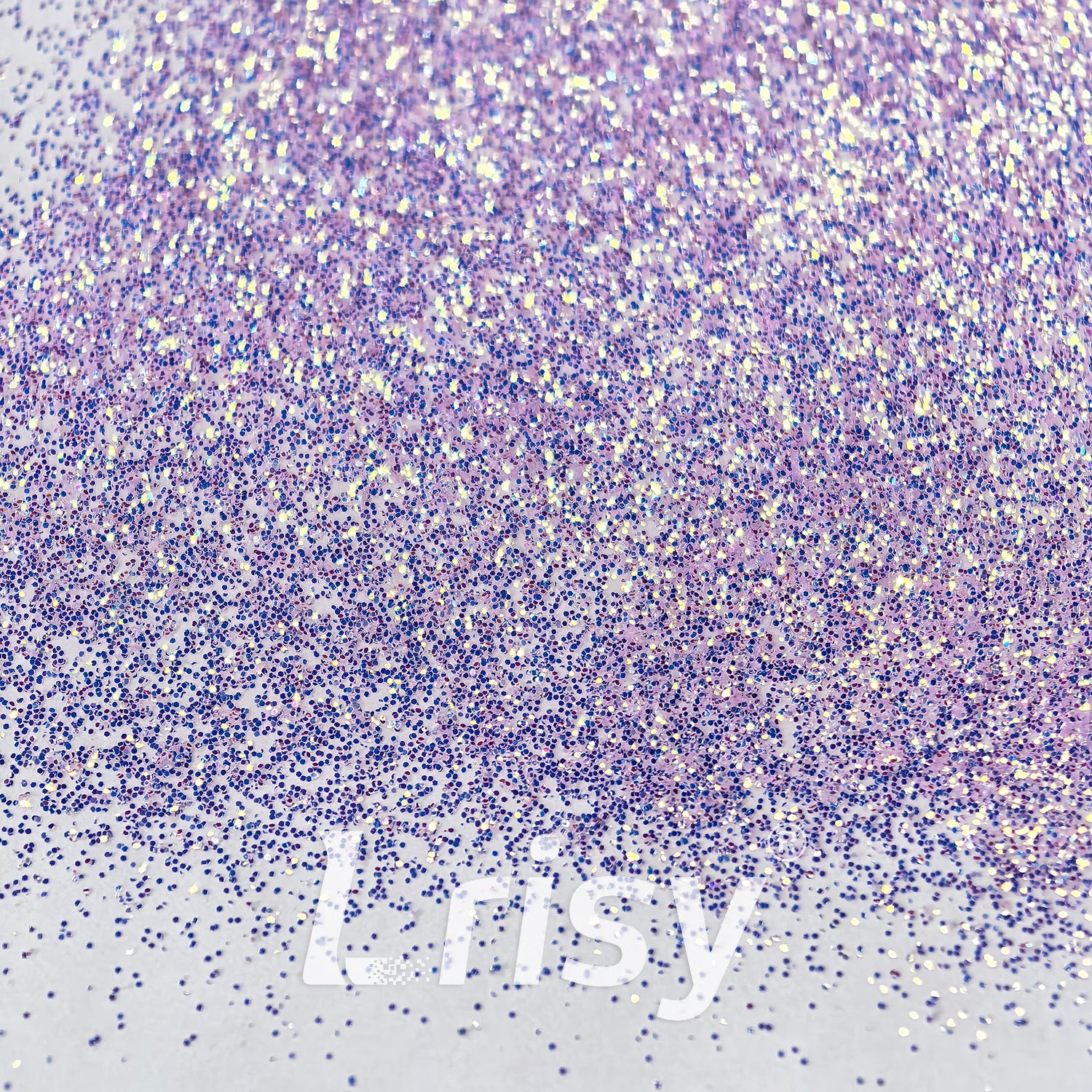 0.2mm High Brightness Translucent Iridescent Light Purple Glitter HB809