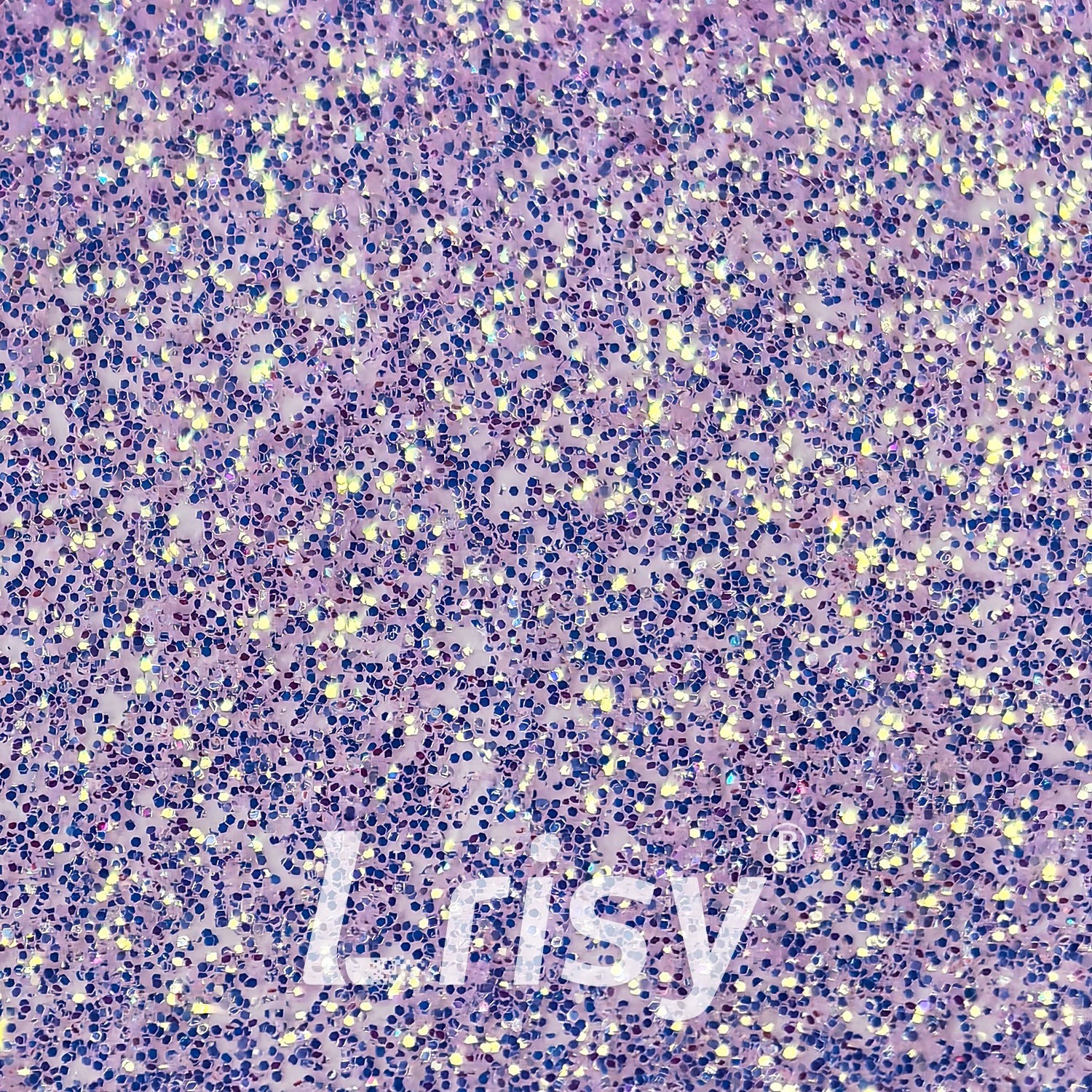 0.2mm High Brightness Translucent Iridescent Light Purple Glitter HB809