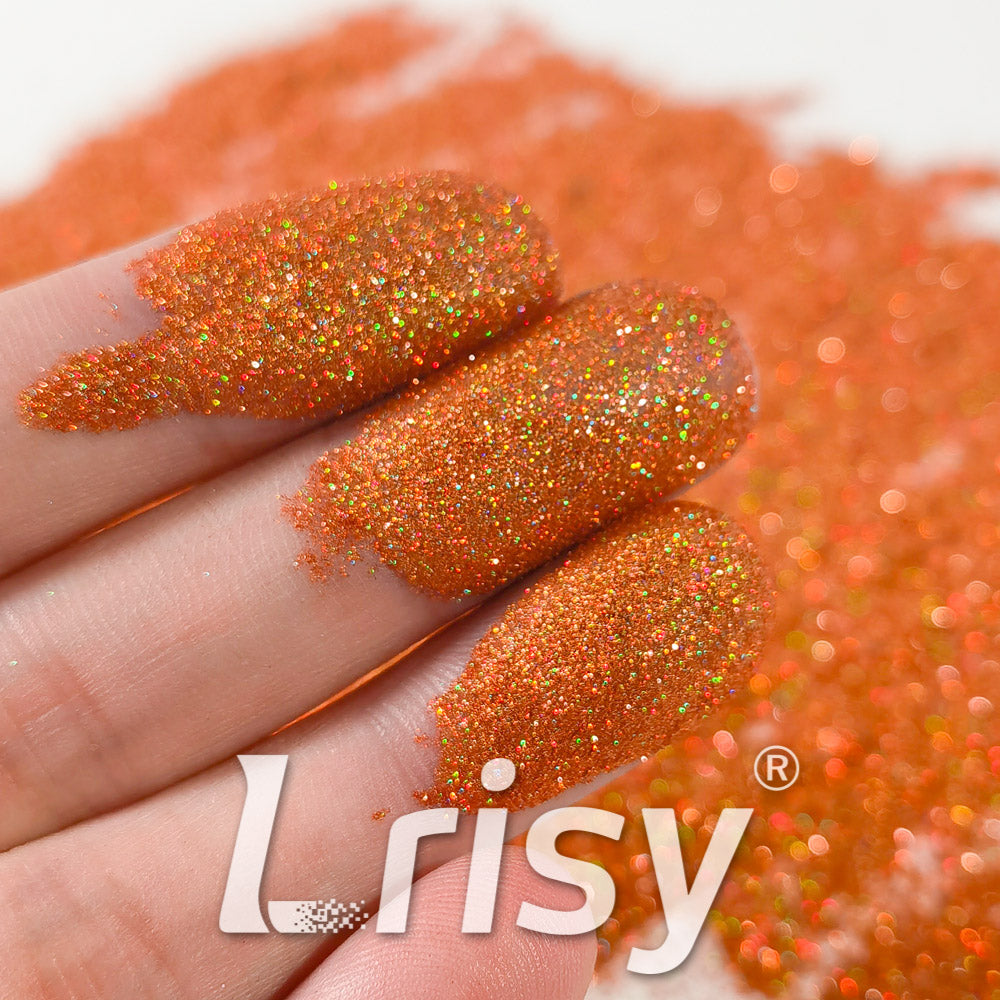 0.025mm Solvent Resistance Super Ultra-thin Fine Bronze Holographic Glitter LST0401