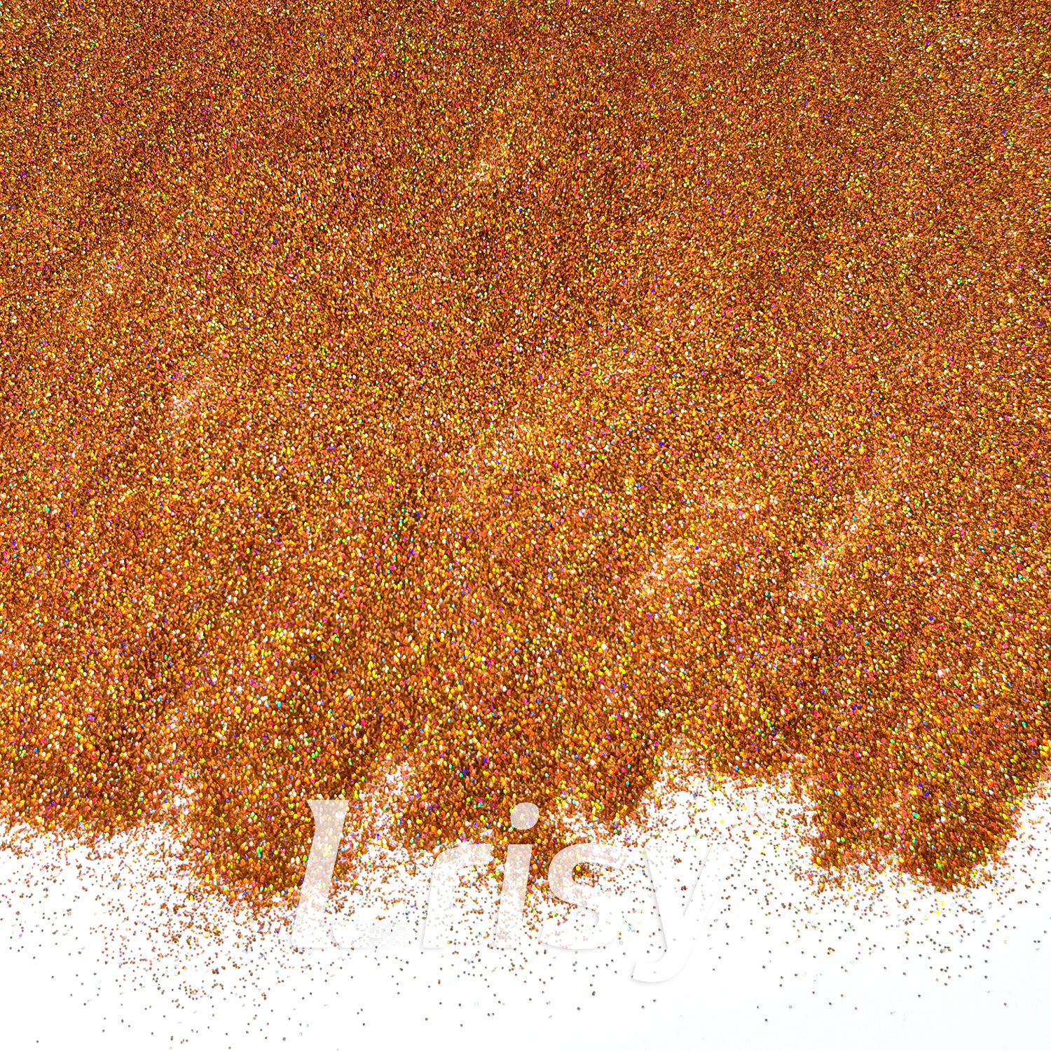 0.2mm Holographic Golden Brown Hexagon Glitter LB0201