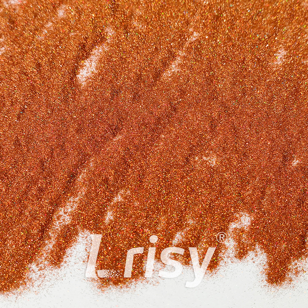 0.025mm Solvent Resistance Super Ultra-thin Fine Bronze Holographic Glitter LST0401