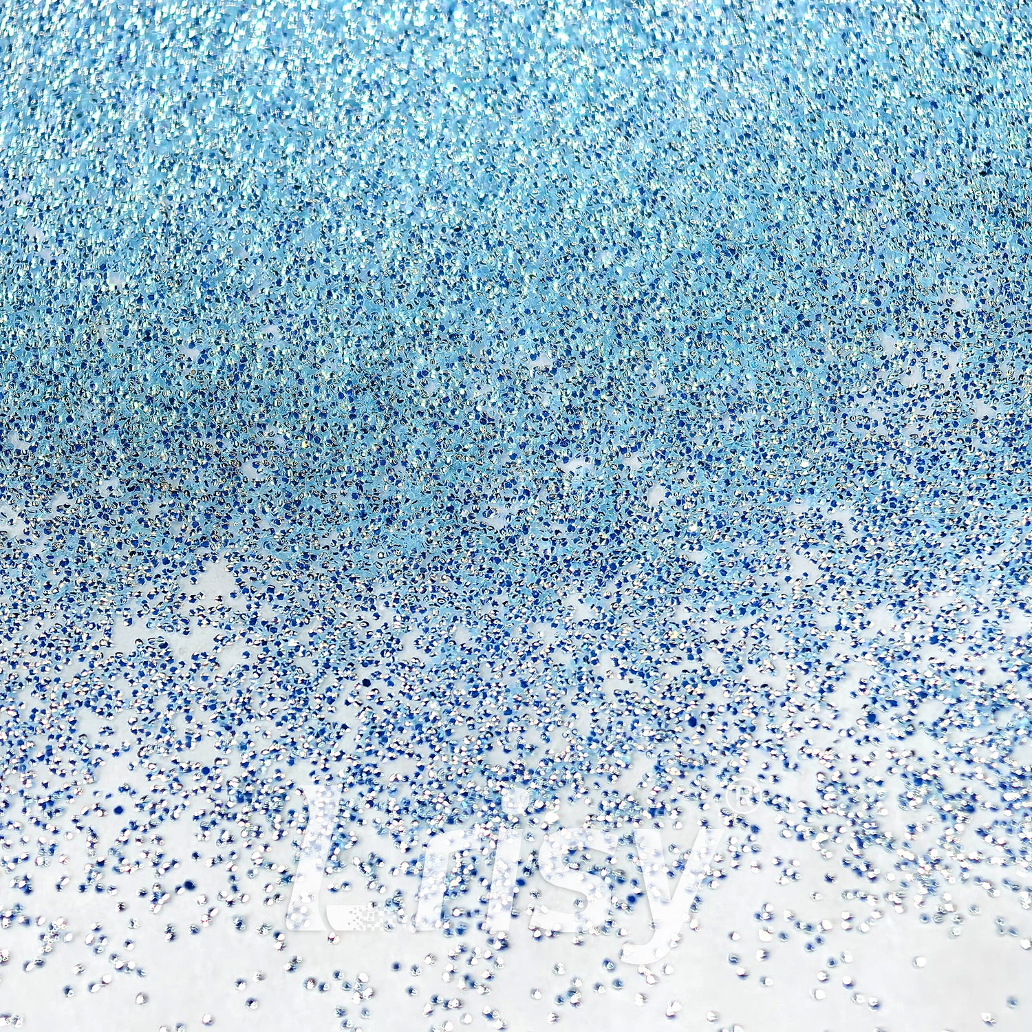 0.4mm Sky Blue 3D Bubble Translucent Glitter C-PPE324