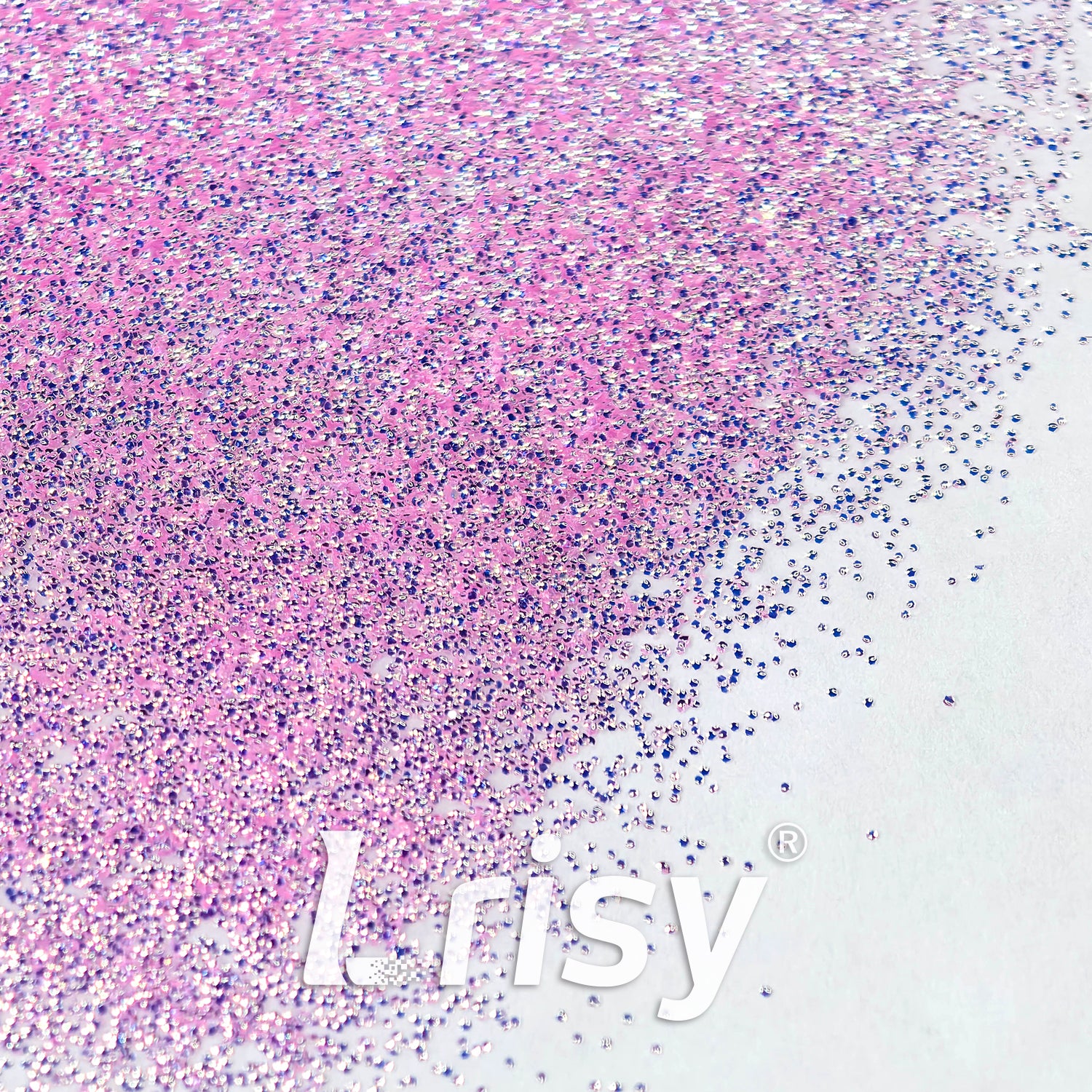 0.4mm Pink Purple 3D Bubble Translucent Glitter C-PPE327