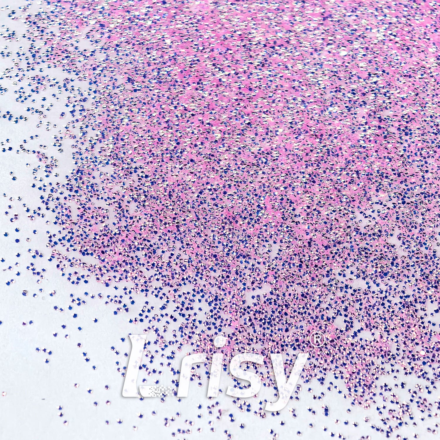 0.4mm Pink Purple 3D Bubble Translucent Glitter C-PPE327