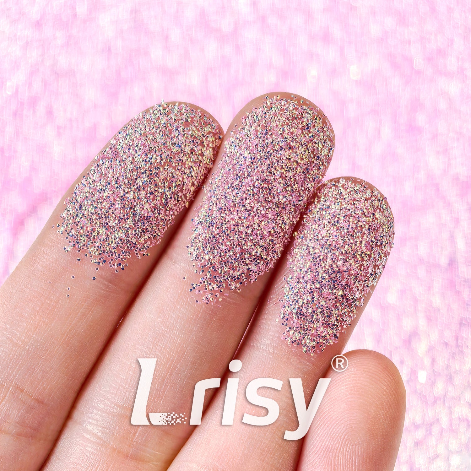 0.4mm Pink Purple 3D Bubble Translucent Glitter C-PPE327