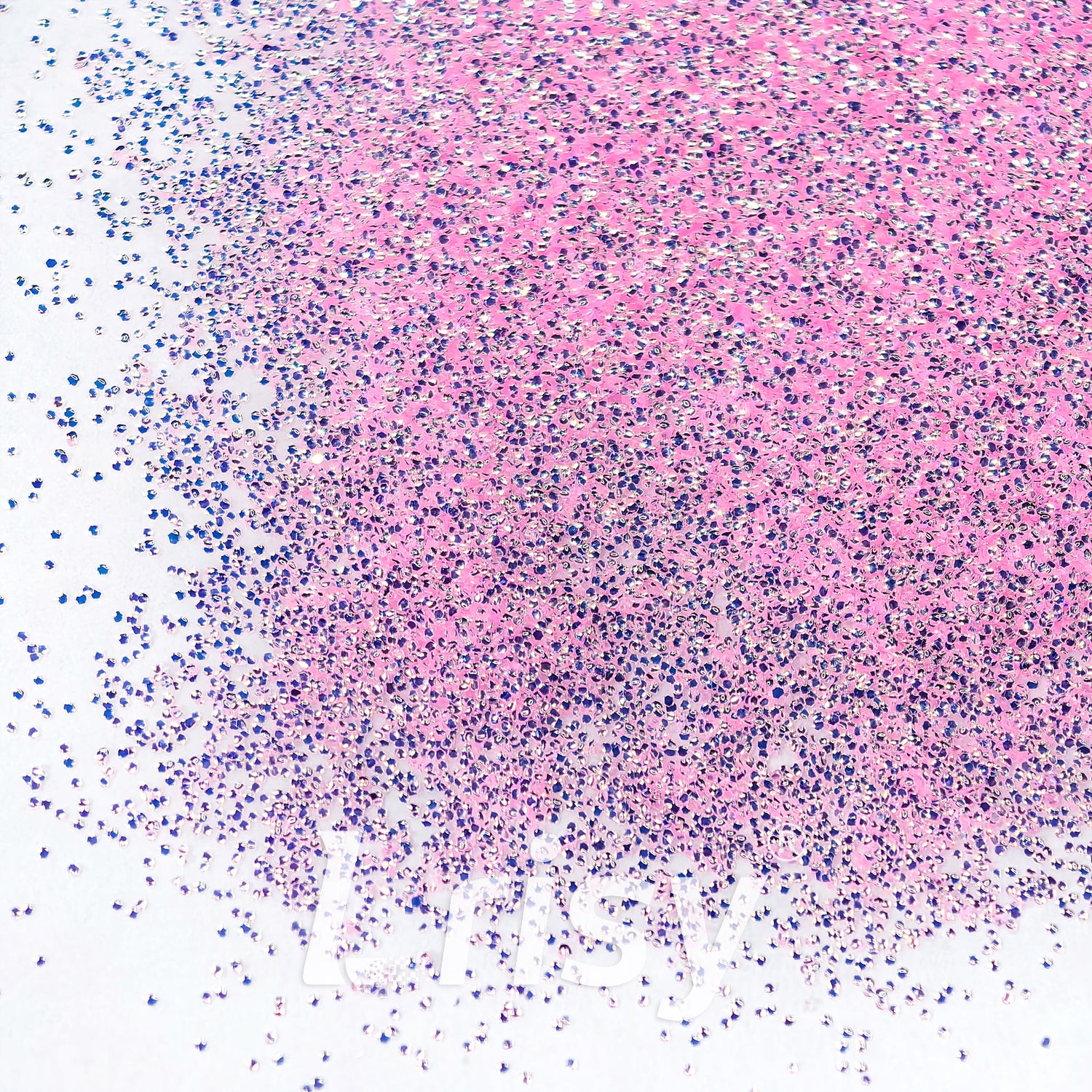 0.4mm Light Pink 3D Bubble Translucent Glitter C-PPE330