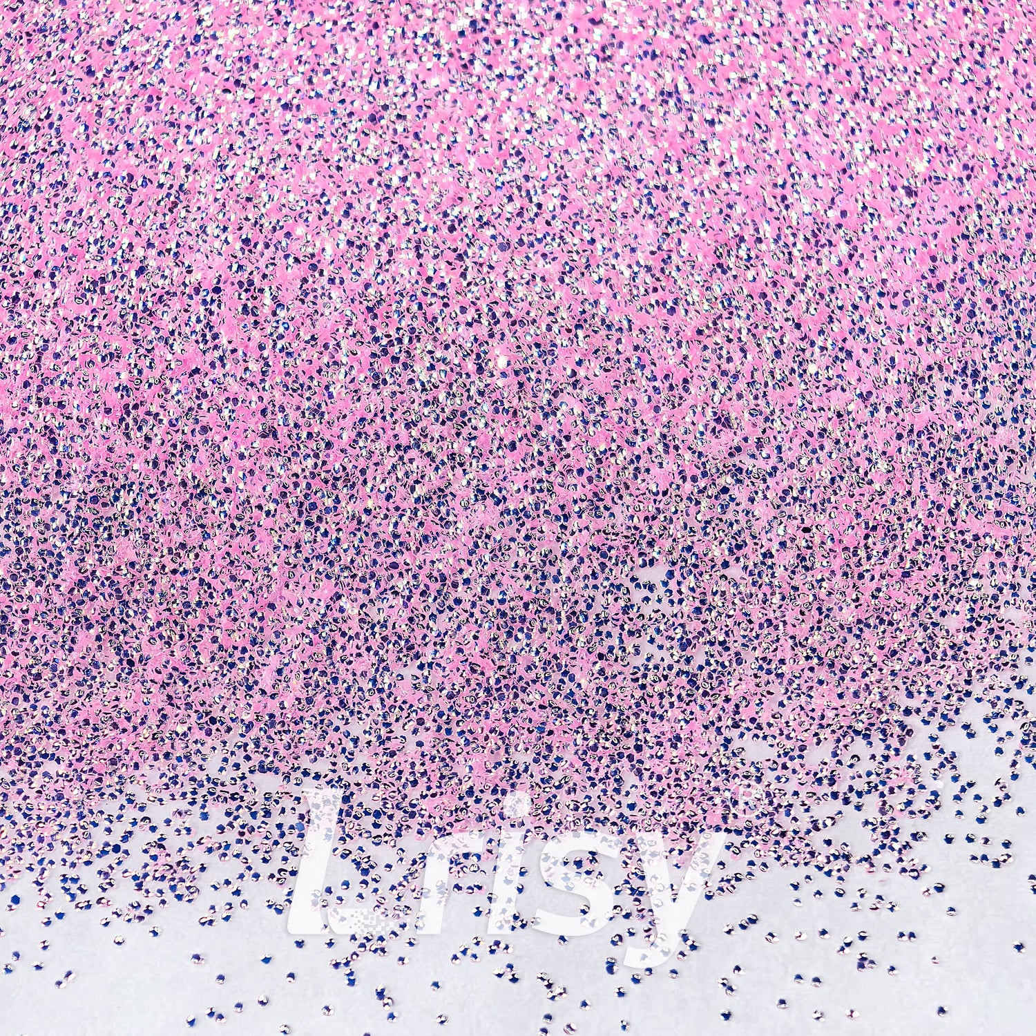 0.4mm Light Pink 3D Bubble Translucent Glitter C-PPE330