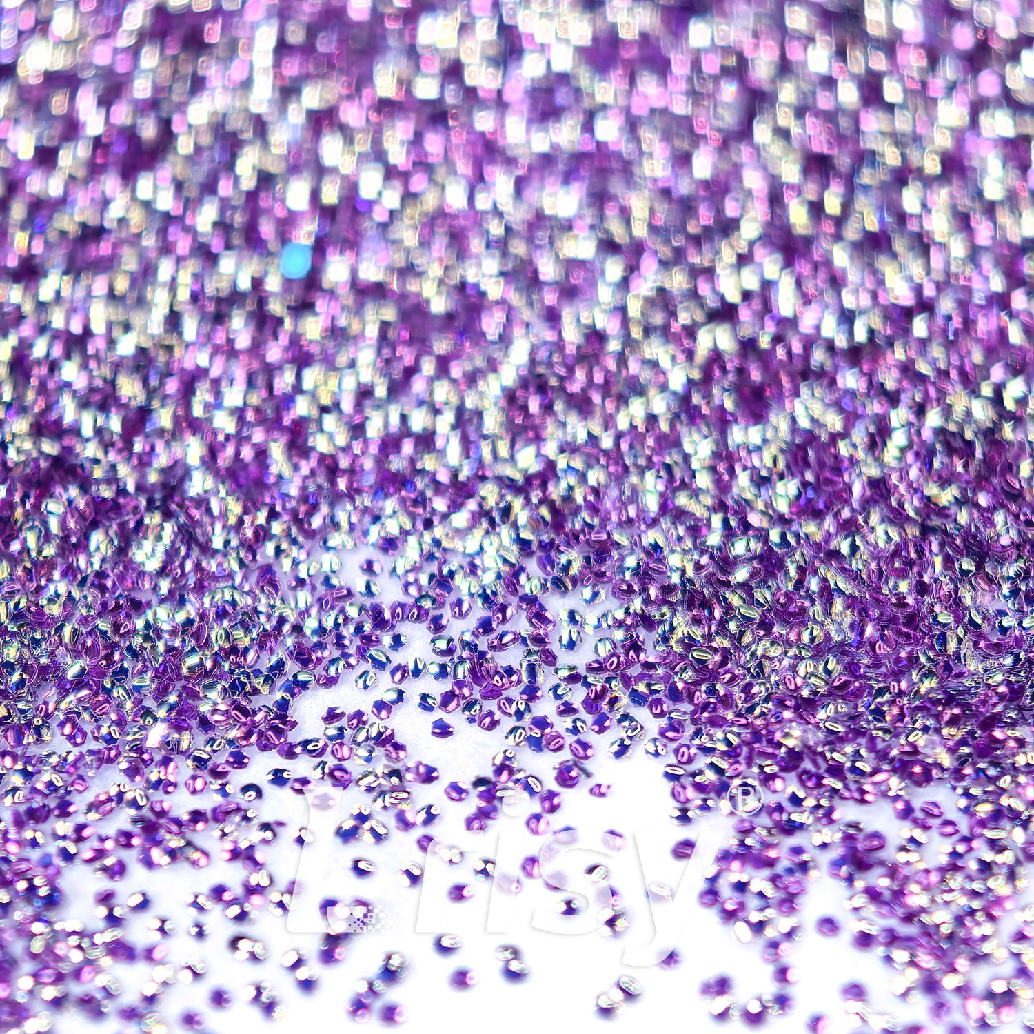 0.4mm Purple 3D Bubble Translucent Glitter C-PPE332