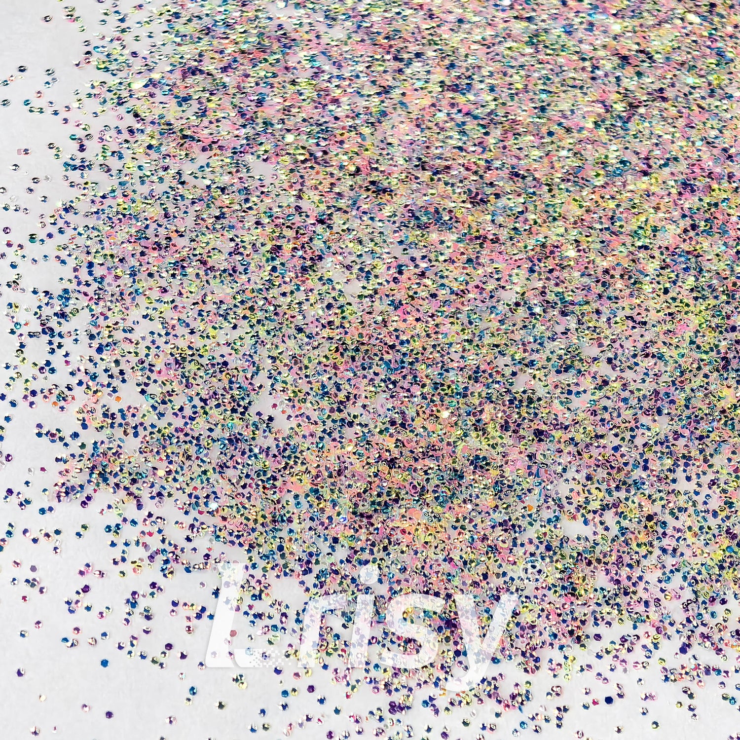 0.4mm Rainbow 3D Bubble Translucent Glitter C-PPE370