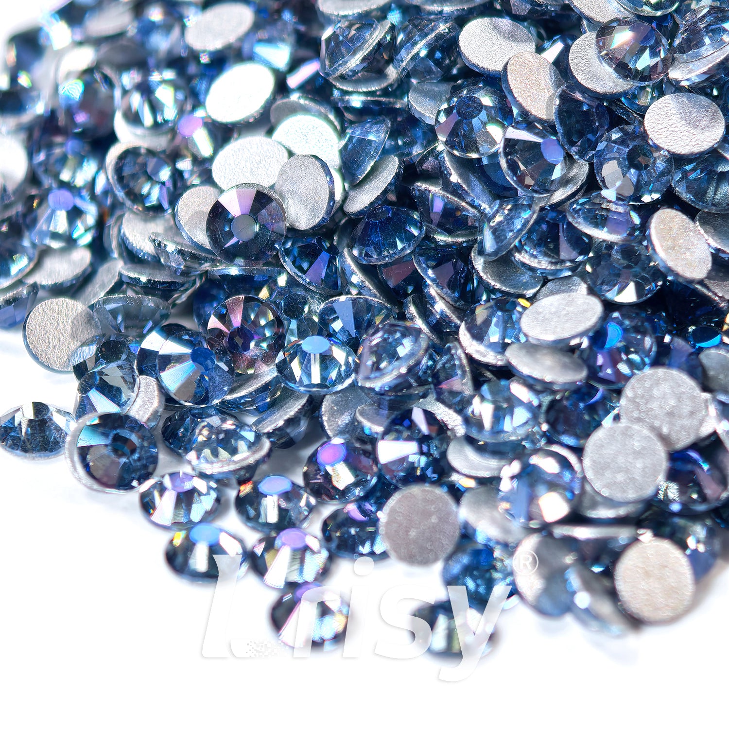 4.6-4.8mm Light Violet Flat Back Rhinestones FBRS107