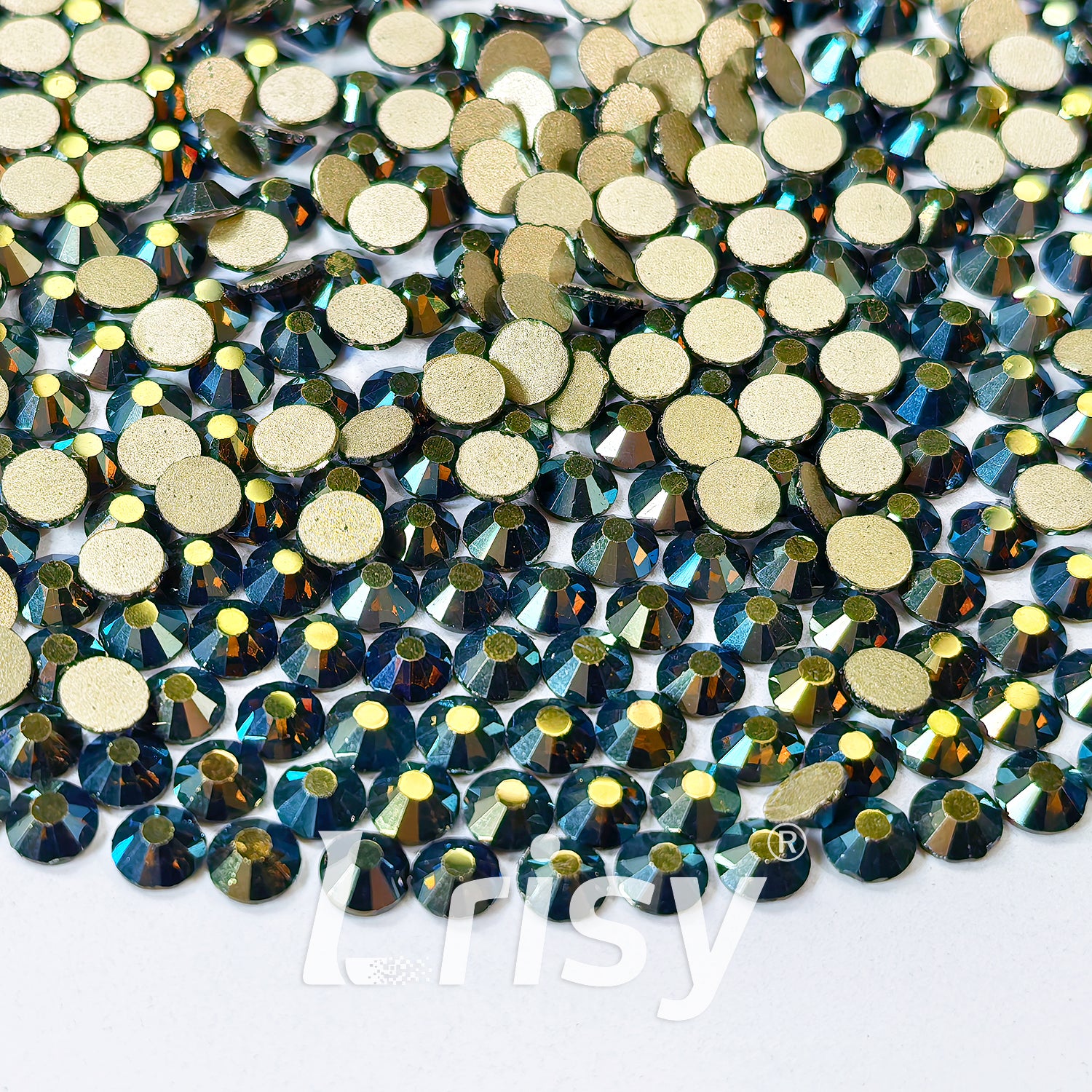 4.6-4.8mm Gold Phantom Flat Back Rhinestones FBRS103