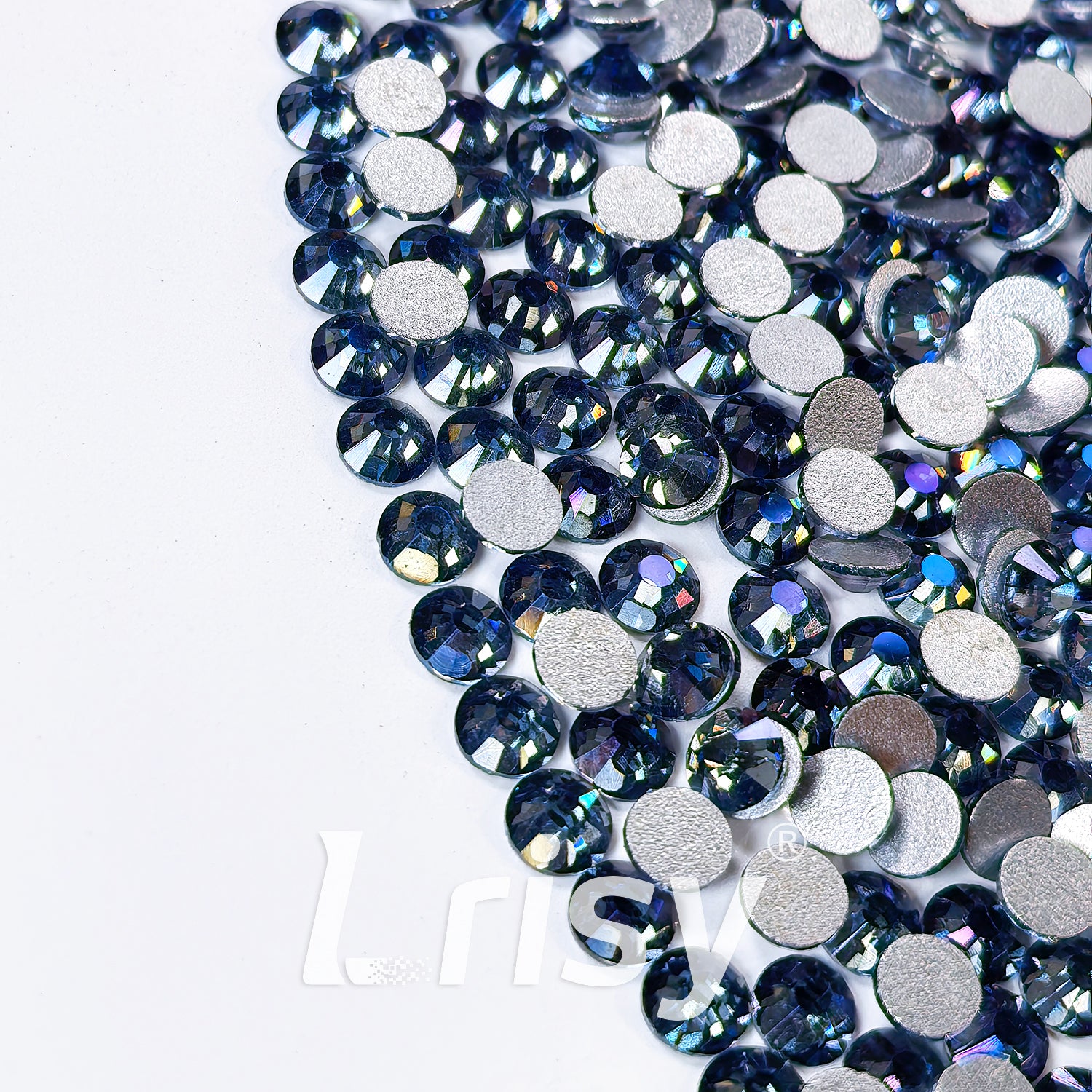 4.6-4.8mm Light Violet Flat Back Rhinestones FBRS107