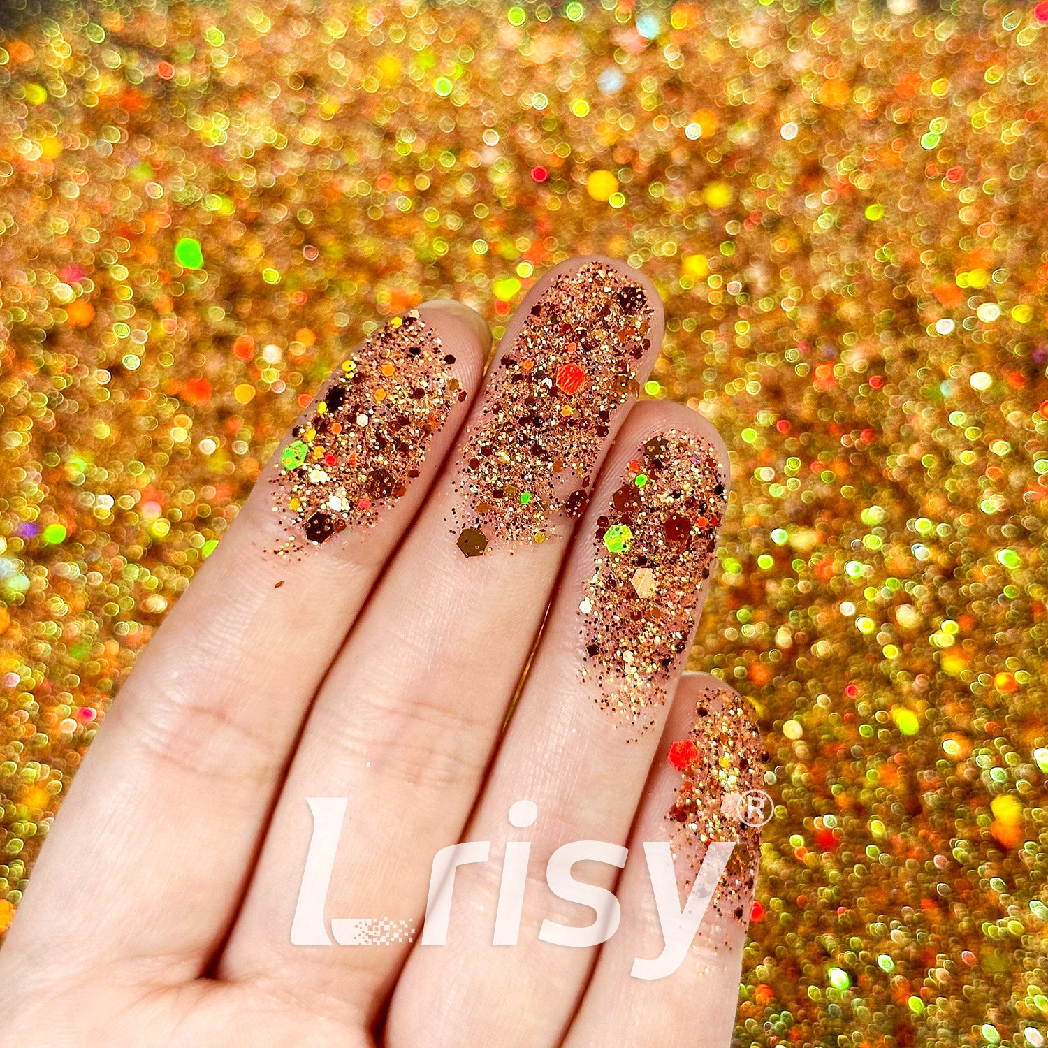 (By momsstitchetti)Autumn Pumpkin Spice Custom Mixed Glitter WAL670