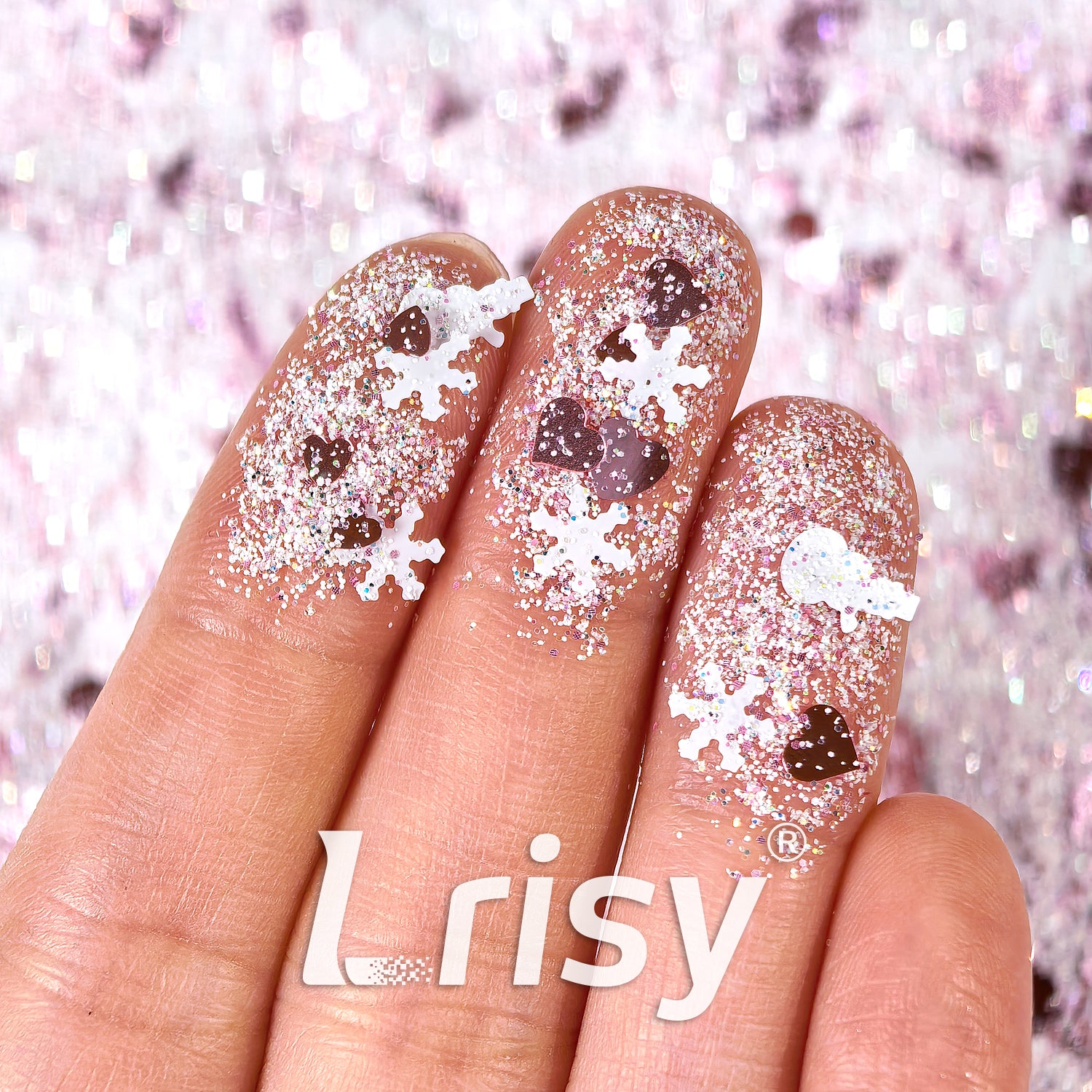 Winter Love Custom Mixed Glitter YF135